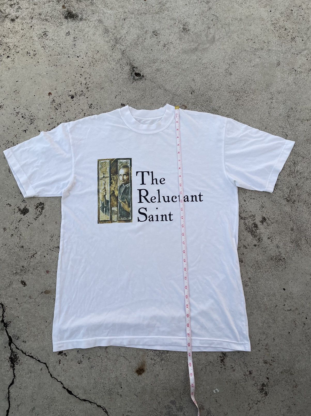 Other Vintage Movie T Shirt The Reluctant Saint XL Horror Priest Size US XL / EU 56 / 4 - 6 Thumbnail