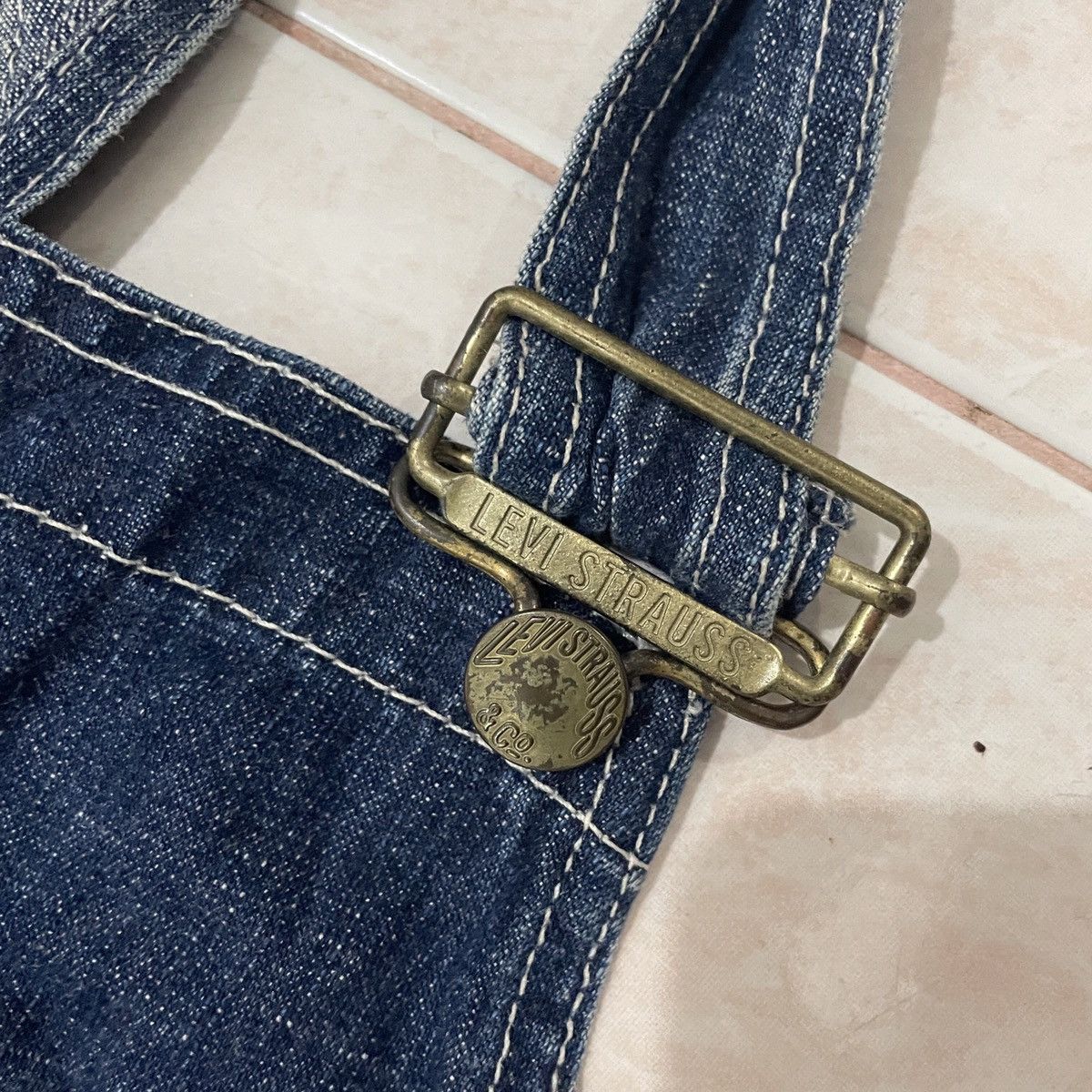Levi's Vintage Levis Strauss Co Workwear Denim Overall Size US 36 / EU 52 - 6 Thumbnail