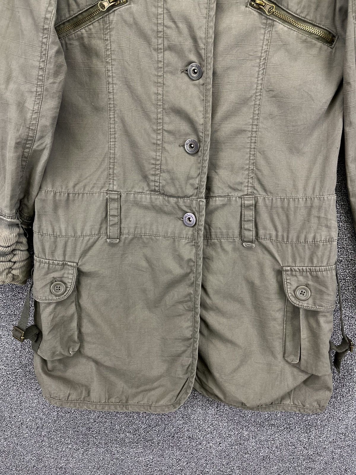 Von Dutch Vintage Von Dutch Love Addict Military Punk Parka Jacket Size L / US 10 / IT 46 - 14 Thumbnail