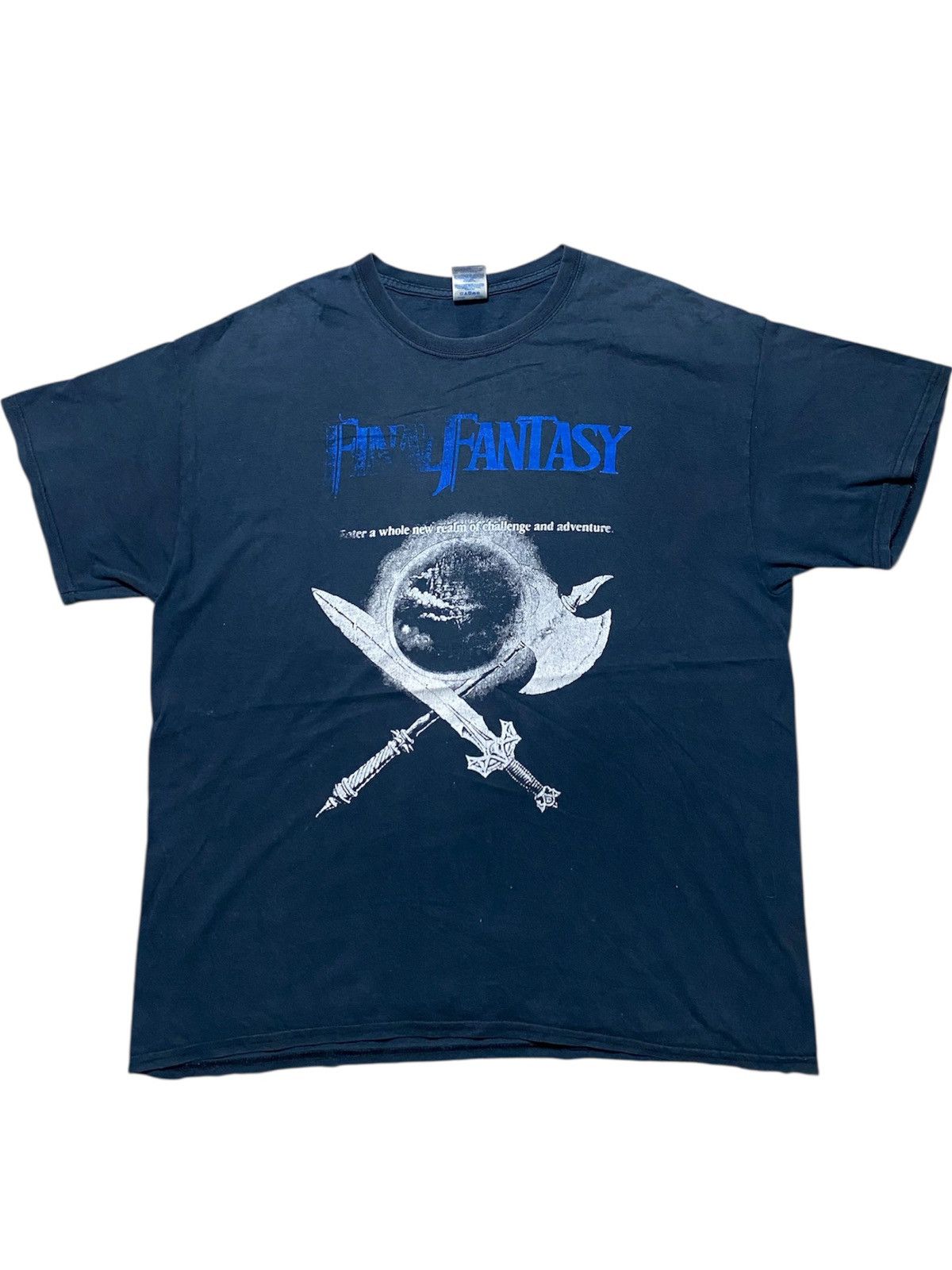 Japanese Brand × Vintage Rare Vintage Final Fantasy 2000s Game Anime Tshirt Size US XL / EU 56 / 4 - 1 Thumbnail