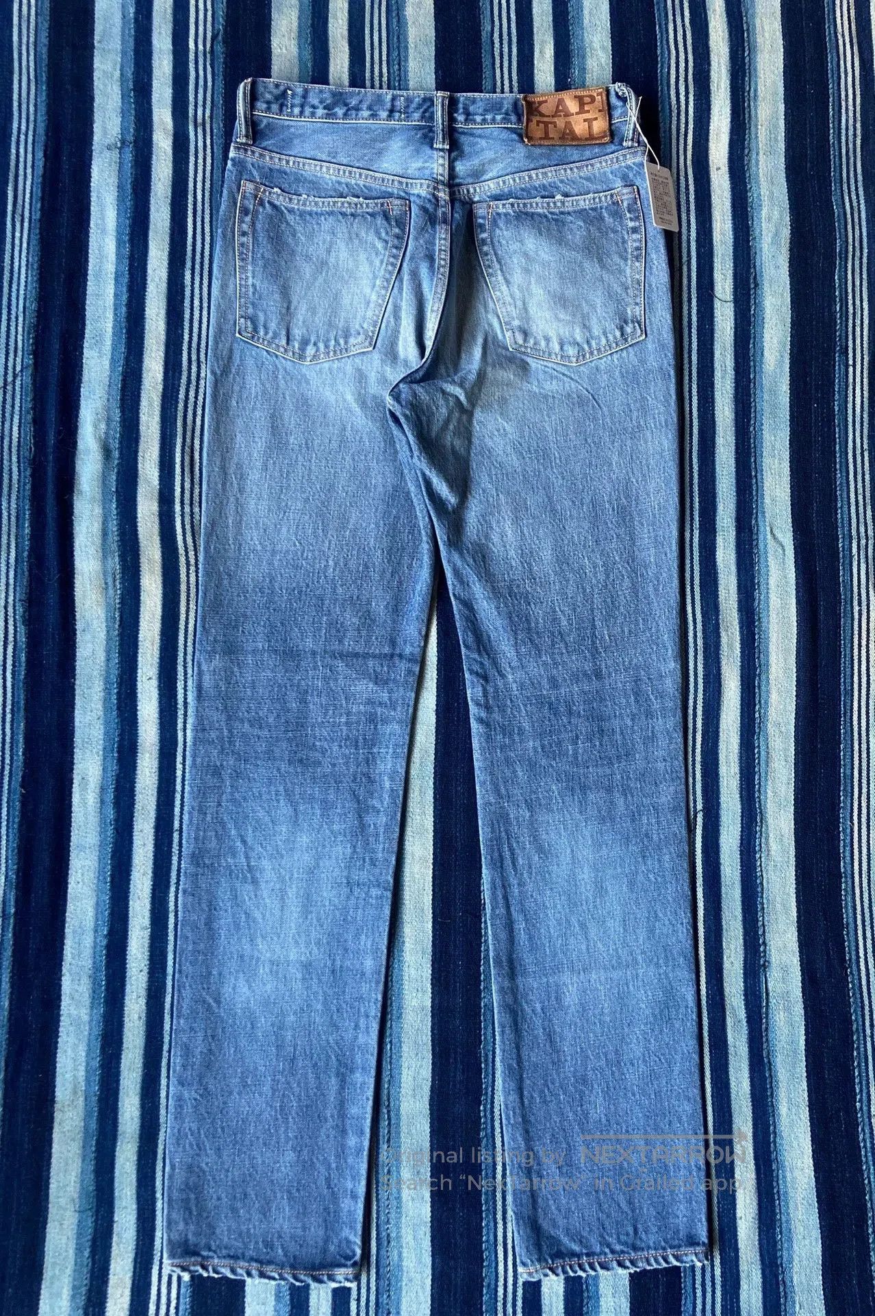 Kapital kapital 14oz denim monkey cisco pants. Size US 32 / EU 48 - 2 Thumbnail
