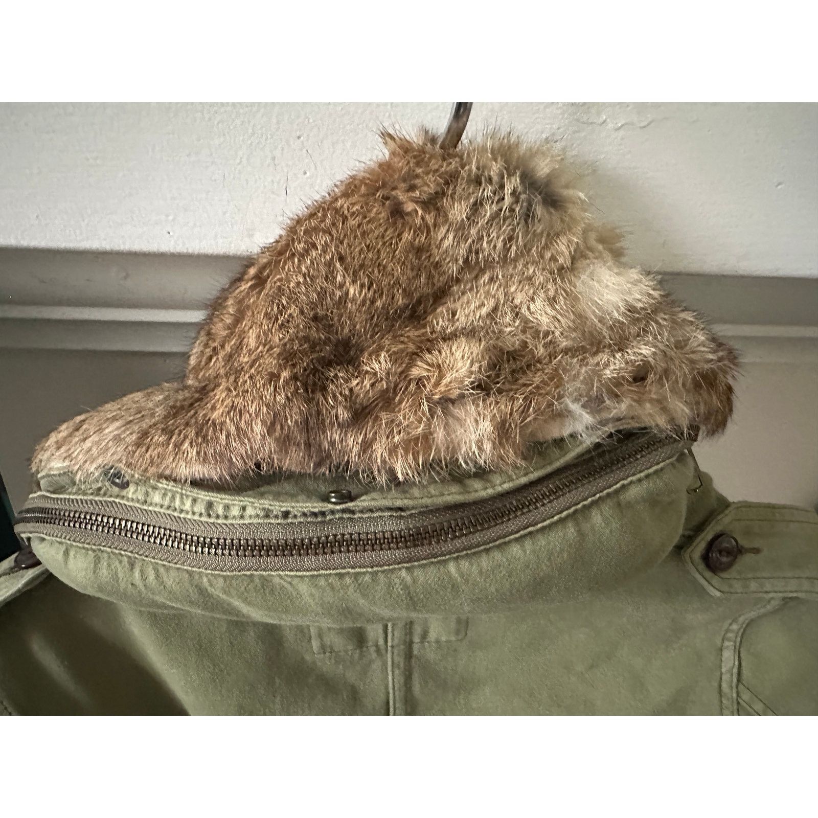 Other VINTAGE JAPANESE ARMY UTILITY JACKET FUR & SHEARLING LINED Size S / US 4 / IT 40 - 6 Thumbnail