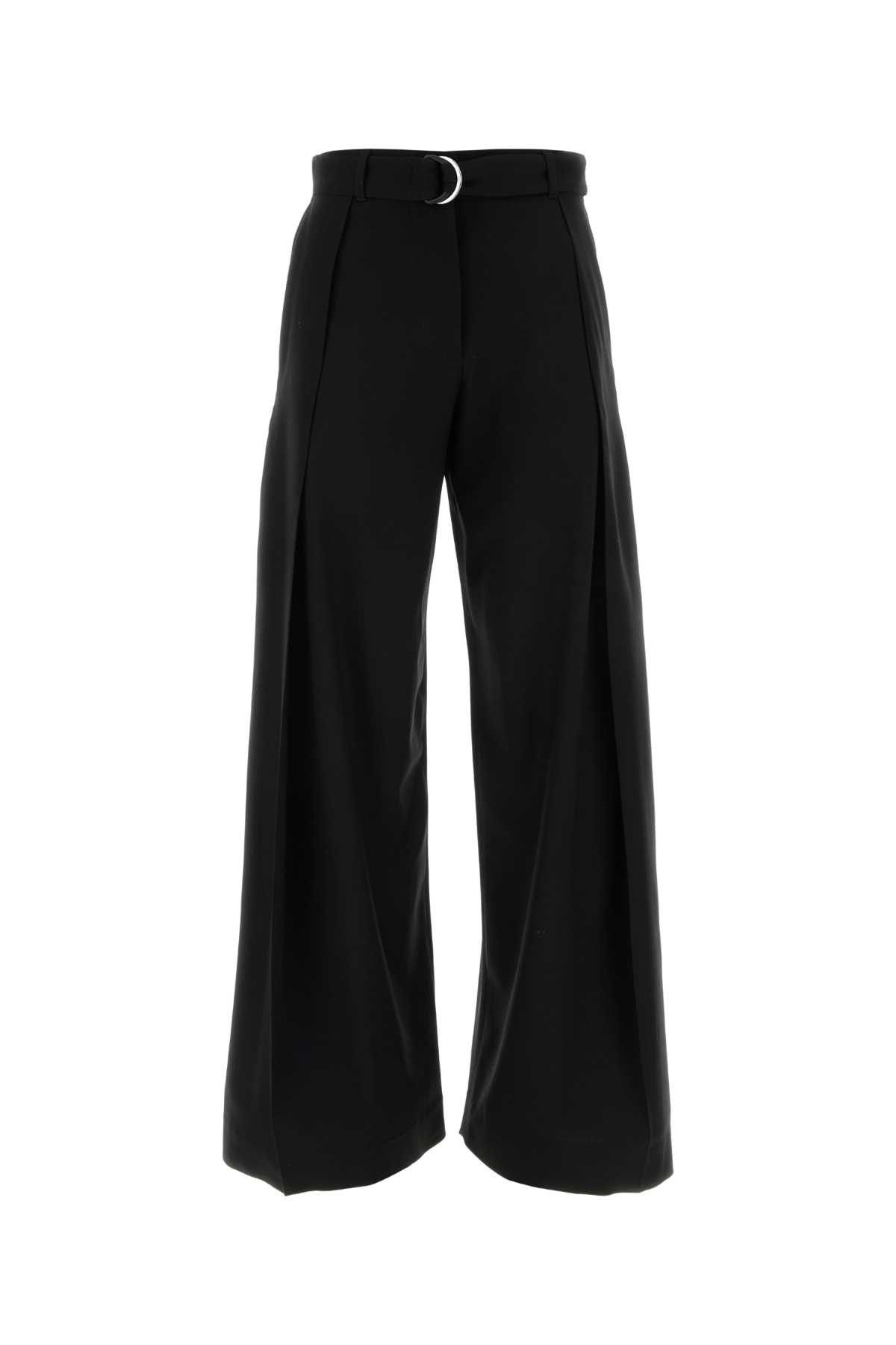 Loewe Black Wool Pant Size 27" / US 4 / IT 40 - 1 Thumbnail