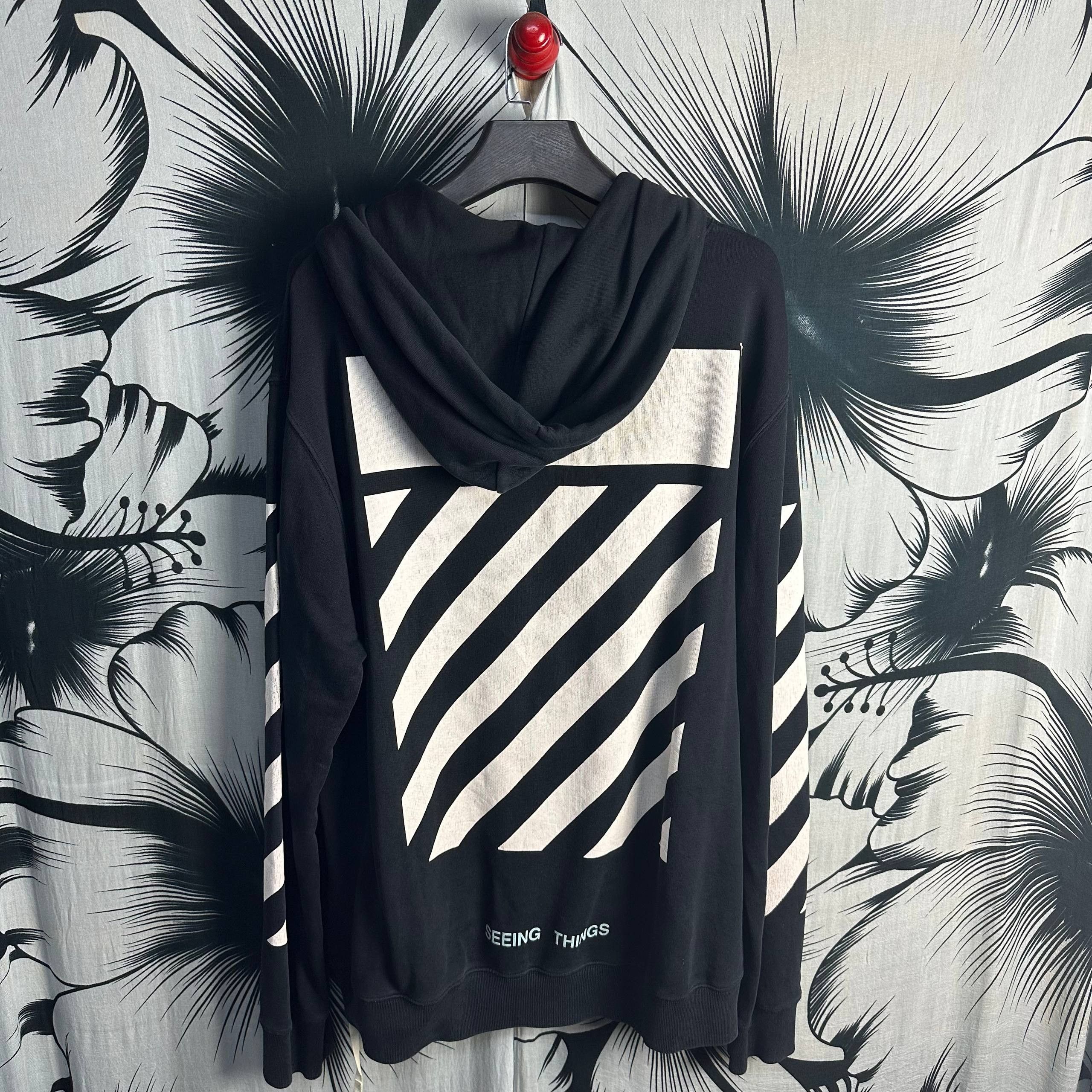 Off-White FW17 Off-White × Virgil Abloh Caravaggio Hoodie Size US XL / EU 56 / 4 - 2 Thumbnail