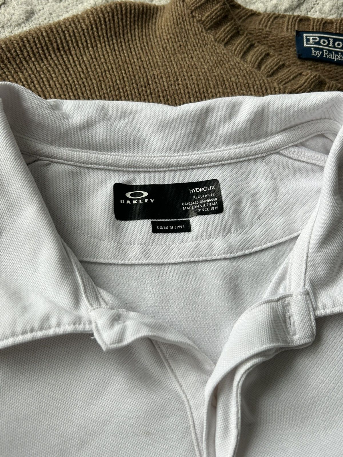 Oakley Vintage Polo y2k Oakley white large Size US L / EU 52-54 / 3 - 3 Thumbnail