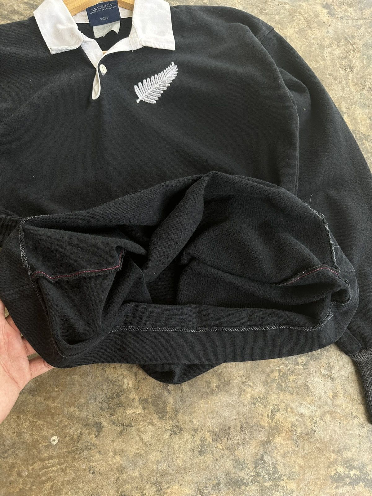 Canterbury of New Zealand Vintage 80’s Canterbury New Zealand All Blacks Polo Rugby Size US M / EU 48-50 / 2 - 5 Thumbnail