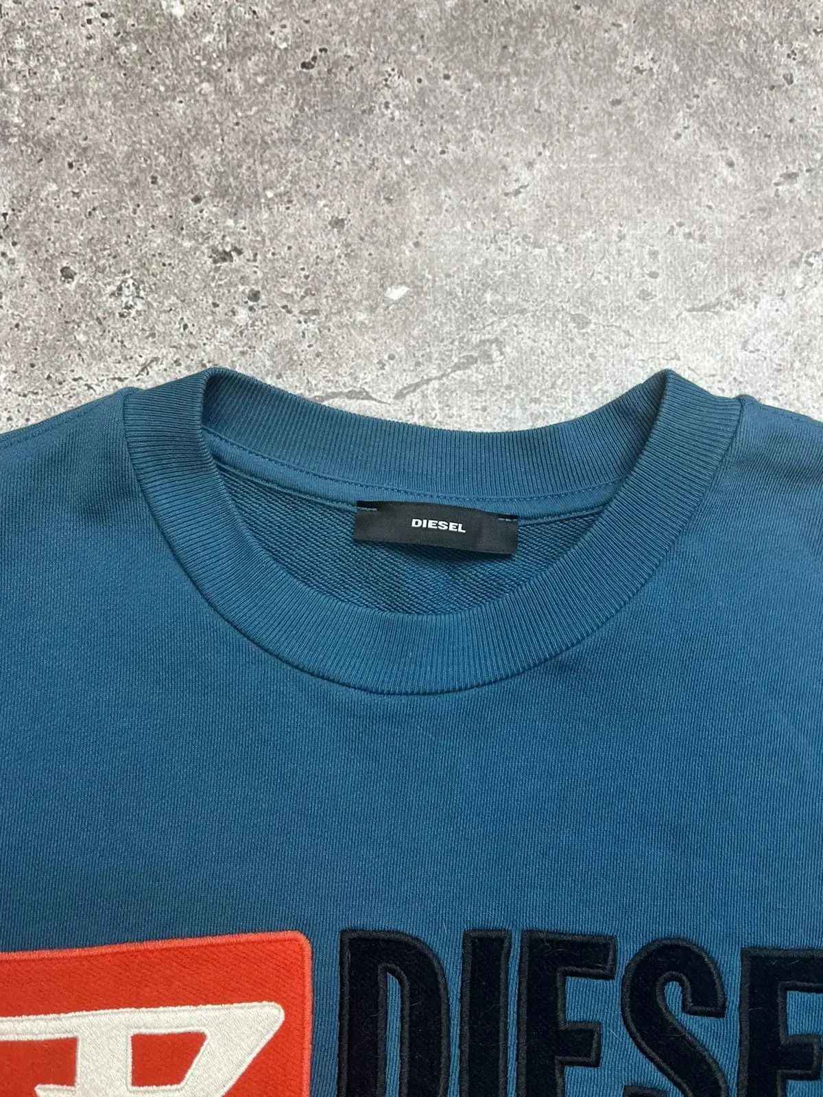 Diesel Diesel Vintage Big Logo Sweatshirt Size US L / EU 52-54 / 3 - 4 Thumbnail