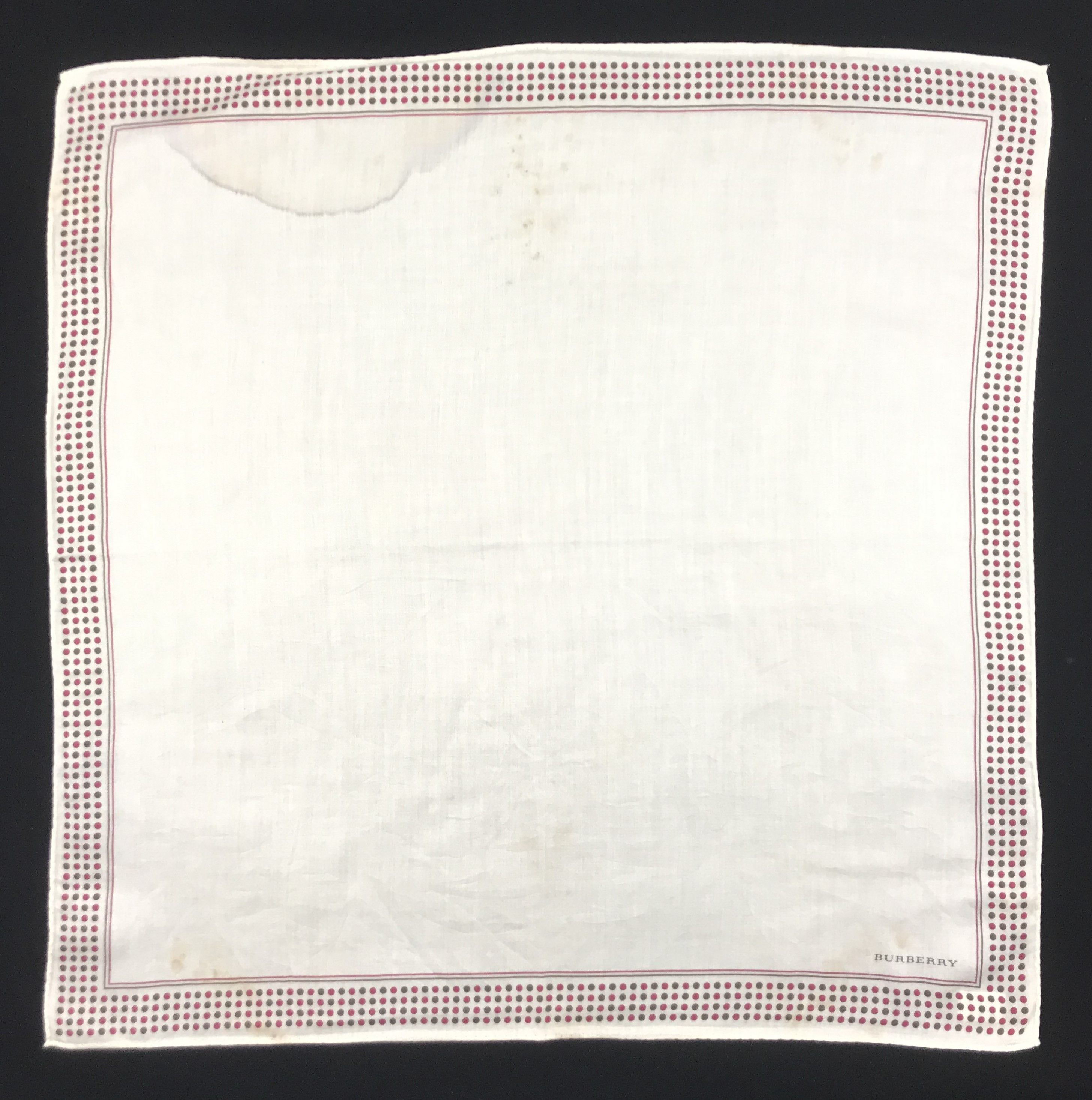 Burberry × Vintage Vintage Burberry Bandana Neckerchief Handkerchief Size ONE SIZE - 1 Thumbnail