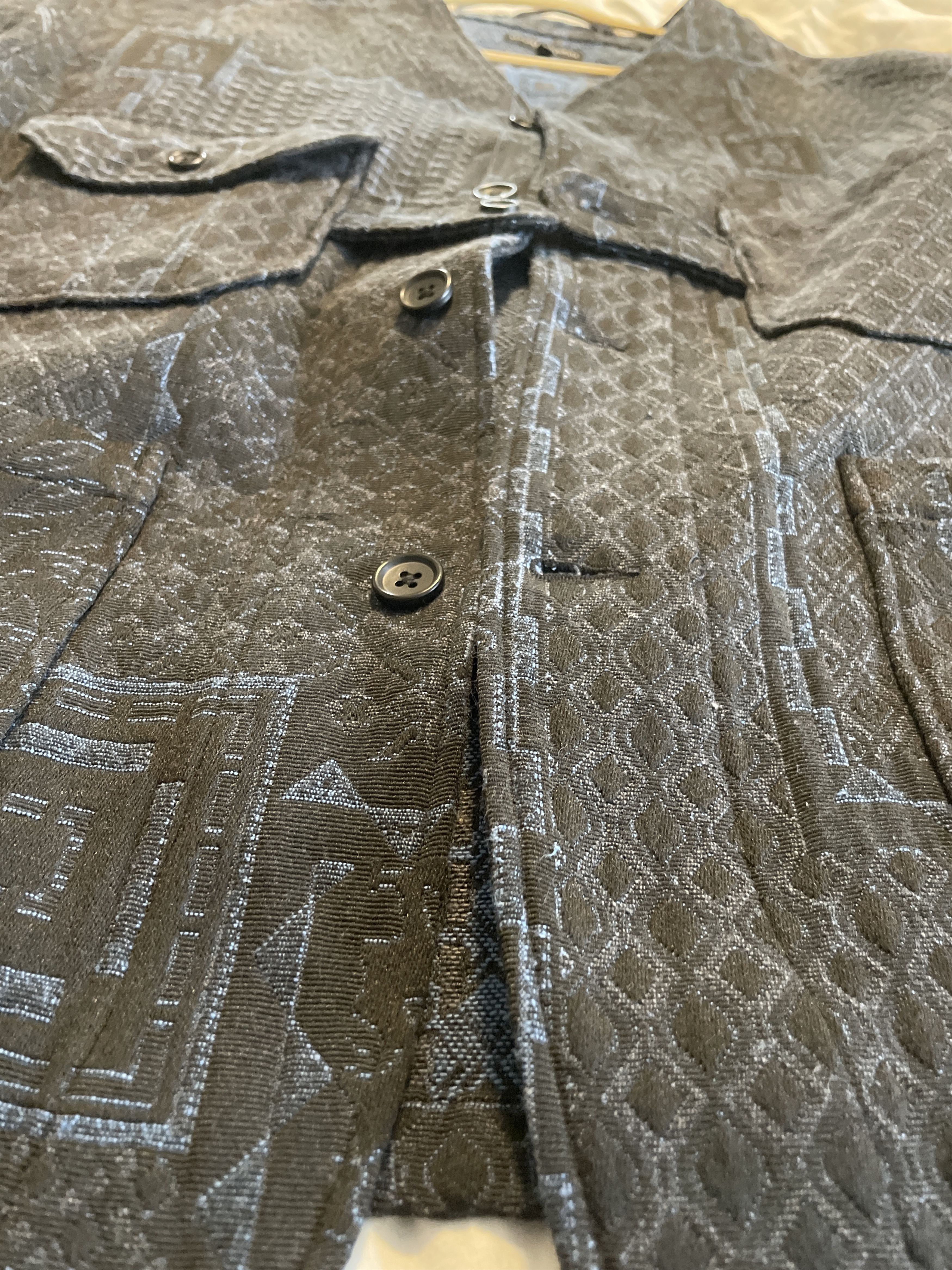 ジャケット・アウター Engineered Garments Shooting Jacket L Engineered Garments Shooting Jacket - Black/Tan Plaid