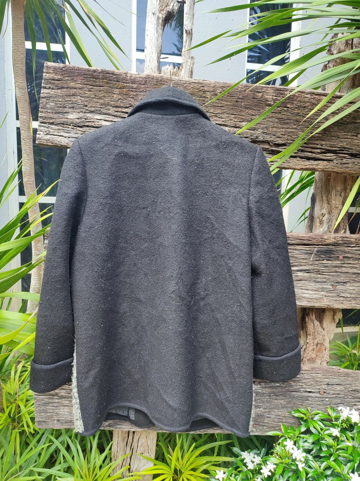Designer × Vintage Vintage Charming Korea Wool Jacket – Horse Rider Appliqué Size M / US 6-8 / IT 42-44 - 9 Thumbnail
