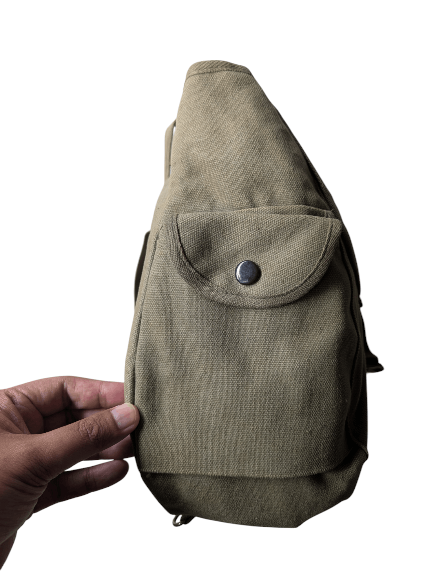Hysteric Glamour Vintage Army Military Camping Bug Out Bag Messenger Size ONE SIZE - 4 Thumbnail