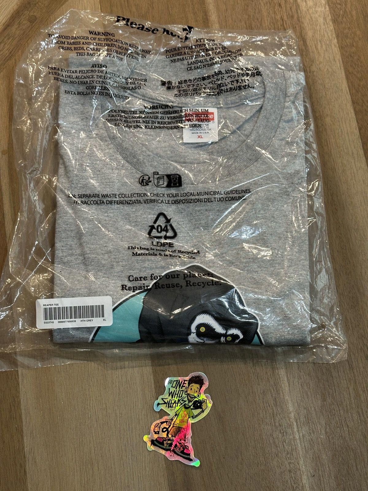 Supreme Supreme Reaper Tee & Sticker Size XL Size US XL / EU 56 / 4 - 3 Thumbnail
