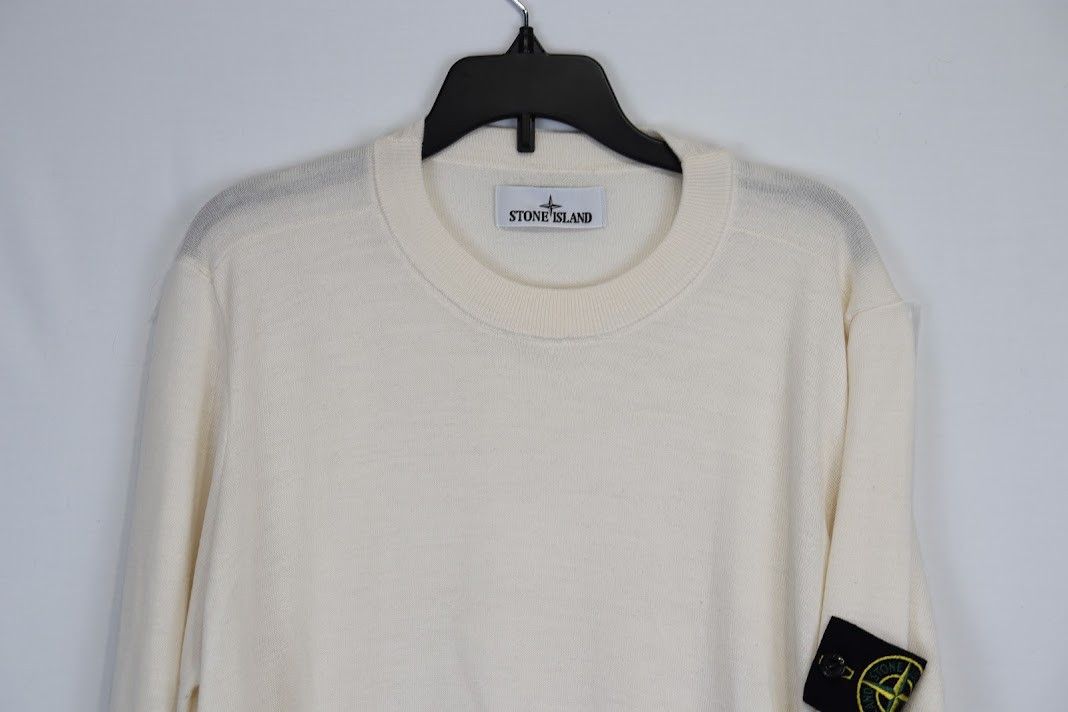 Stone Island o1rshd1 Sweatshirt in Ivory Size US XS / EU 42 / 0 - 2 Thumbnail