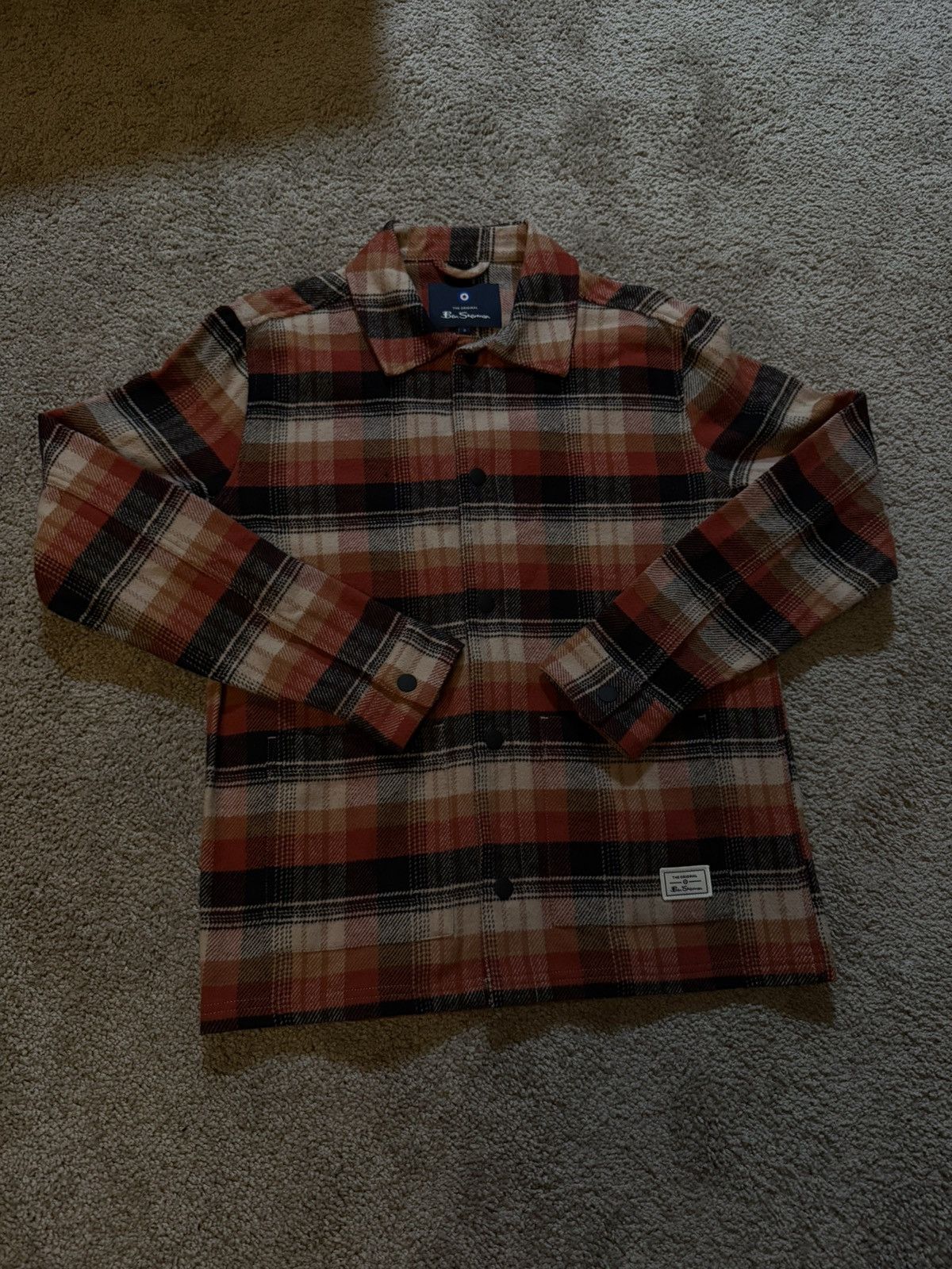Ben Sherman × Designer Ben Sherman Multicolored Button up Flannel Size US S / EU 44-46 / 1 - 7 Thumbnail