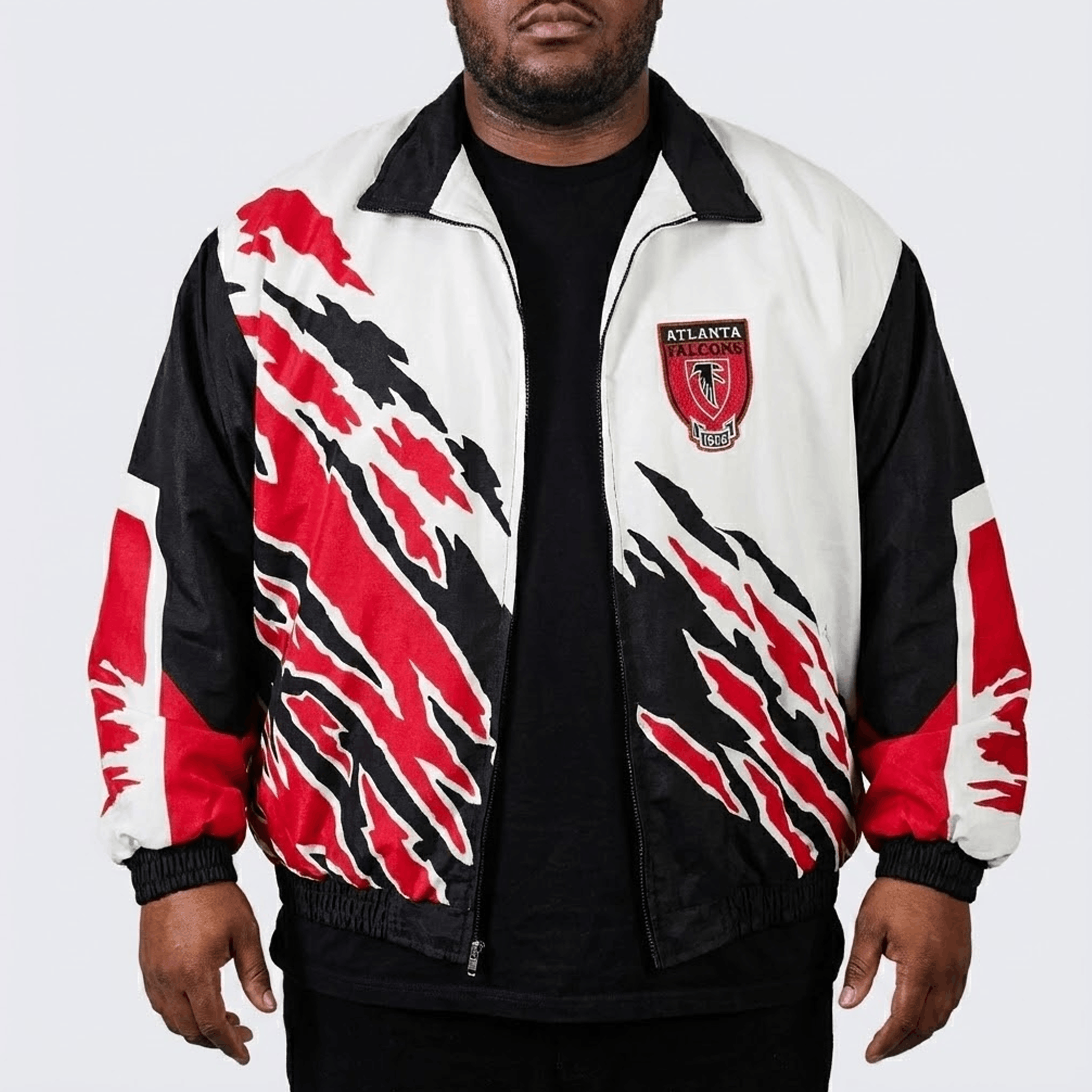 NFL Atlanta Falcons Vintage 90s Splash Jacket Size US XXL / EU 58 / 5 - 5 Thumbnail