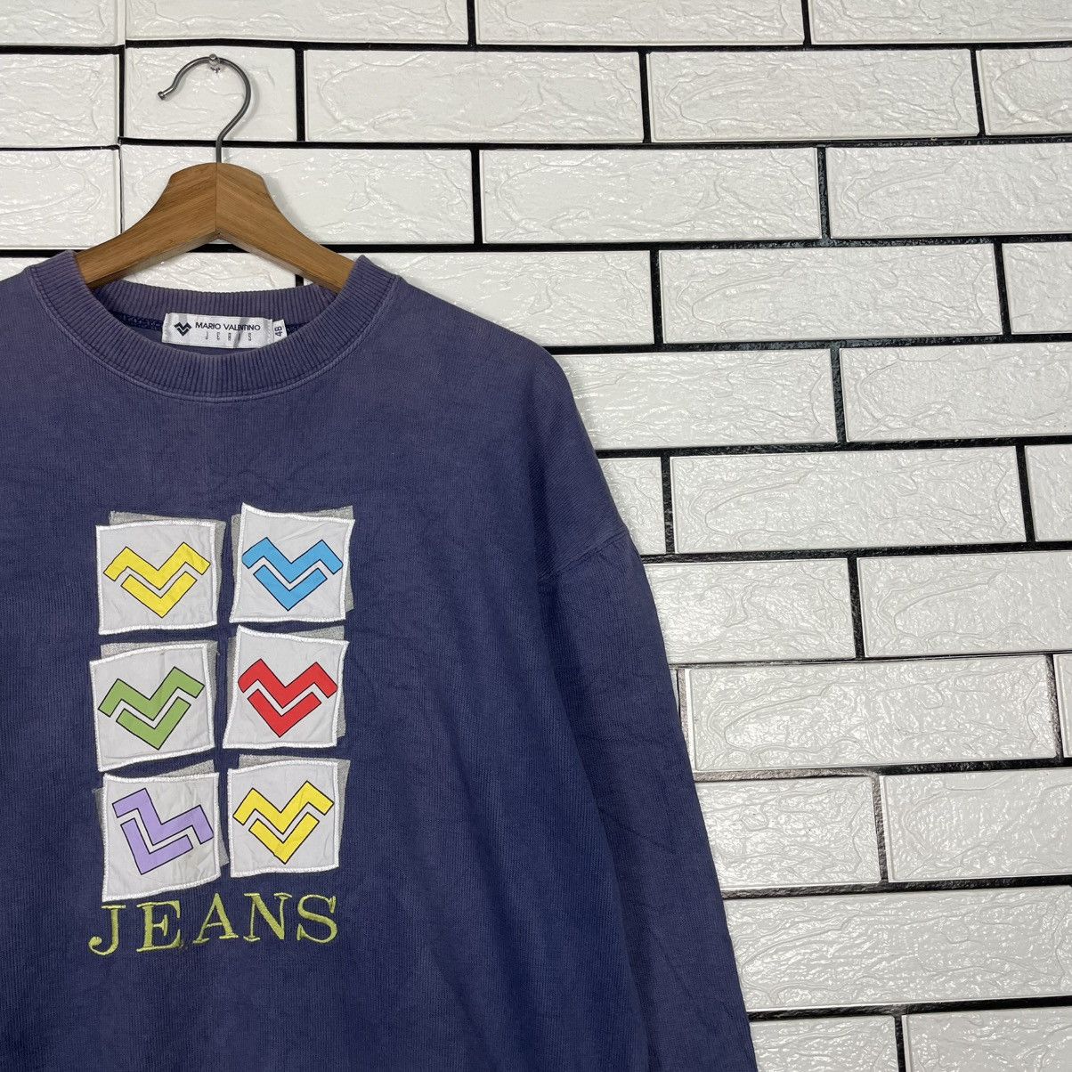 Other Mario Valentino Jeans Crewneck Sweatshirt Size US M / EU 48-50 / 2 - 5 Thumbnail