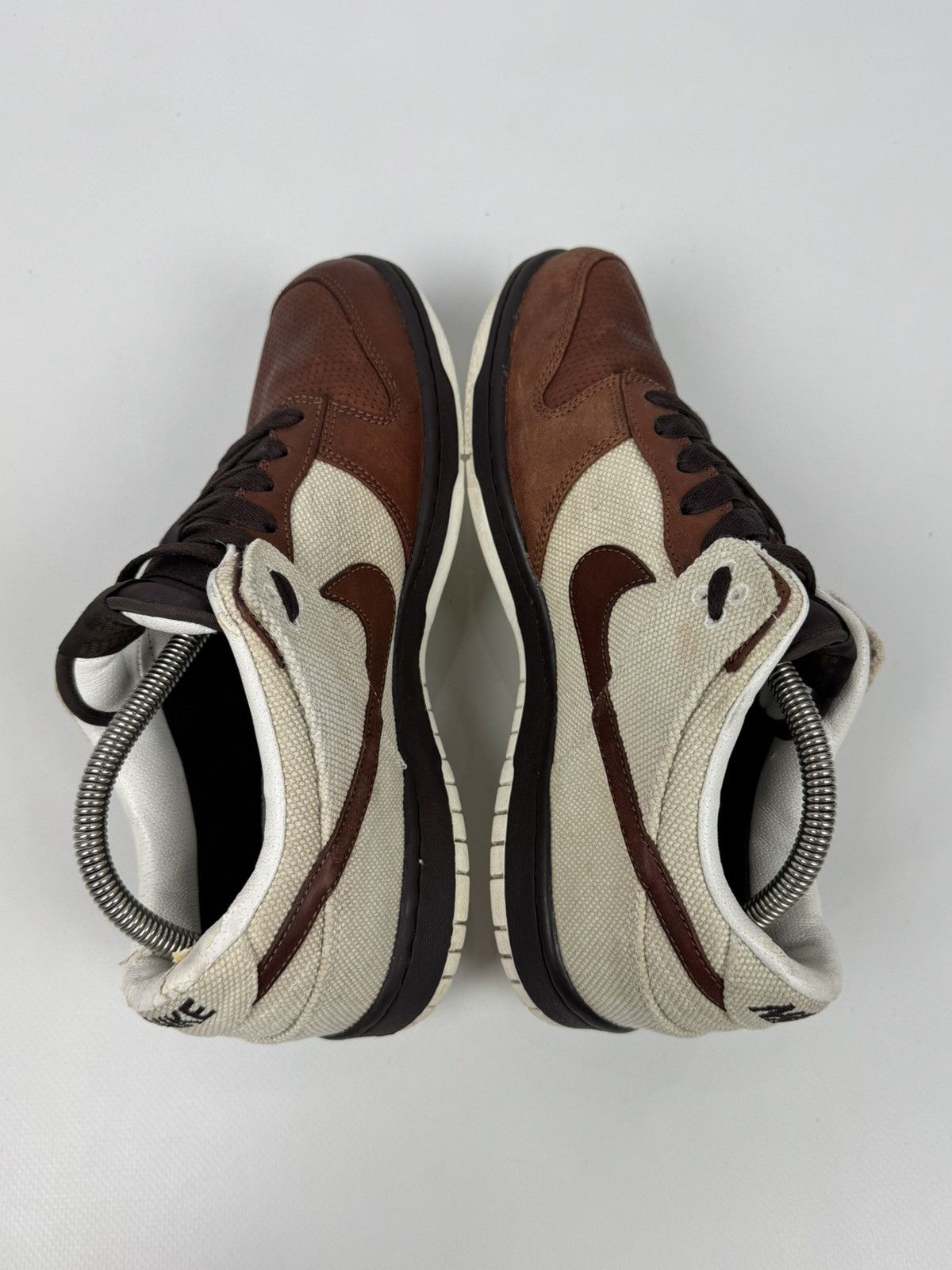 Vintage 00s Vintage Nike Dunk Low Premium Light British Tan Sneakers Size US 10 / EU 43 - 5 Thumbnail
