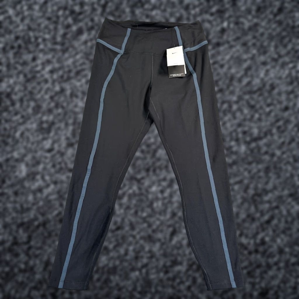 Nike Nike One Leggings Womens Large Black Dri-FIT Training Yoga Pants HJ1137-010 Size 36" / US 14 / IT 50 - 1 Thumbnail