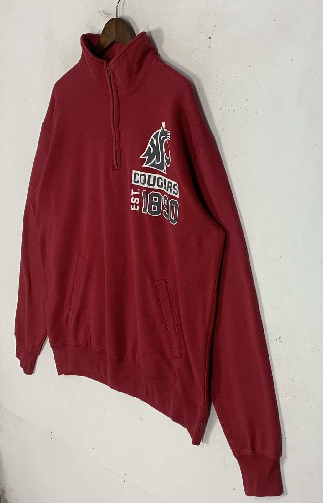 Champion Vintage Champion Washington University Cougars sweatshirt Size US XL / EU 56 / 4 - 4 Thumbnail