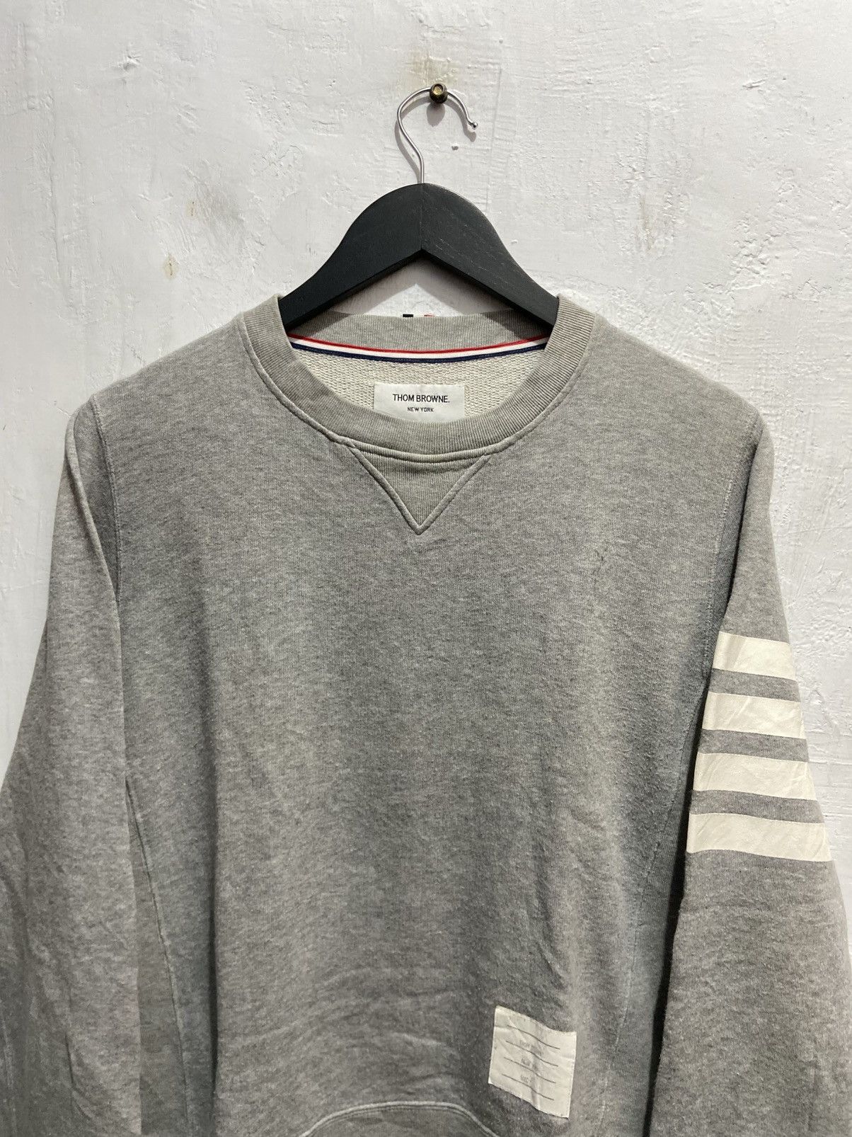 Thom Browne Thom Browne Classic 4 - Bar Sweatshirt Size US S / EU 44-46 / 1 - 3 Thumbnail