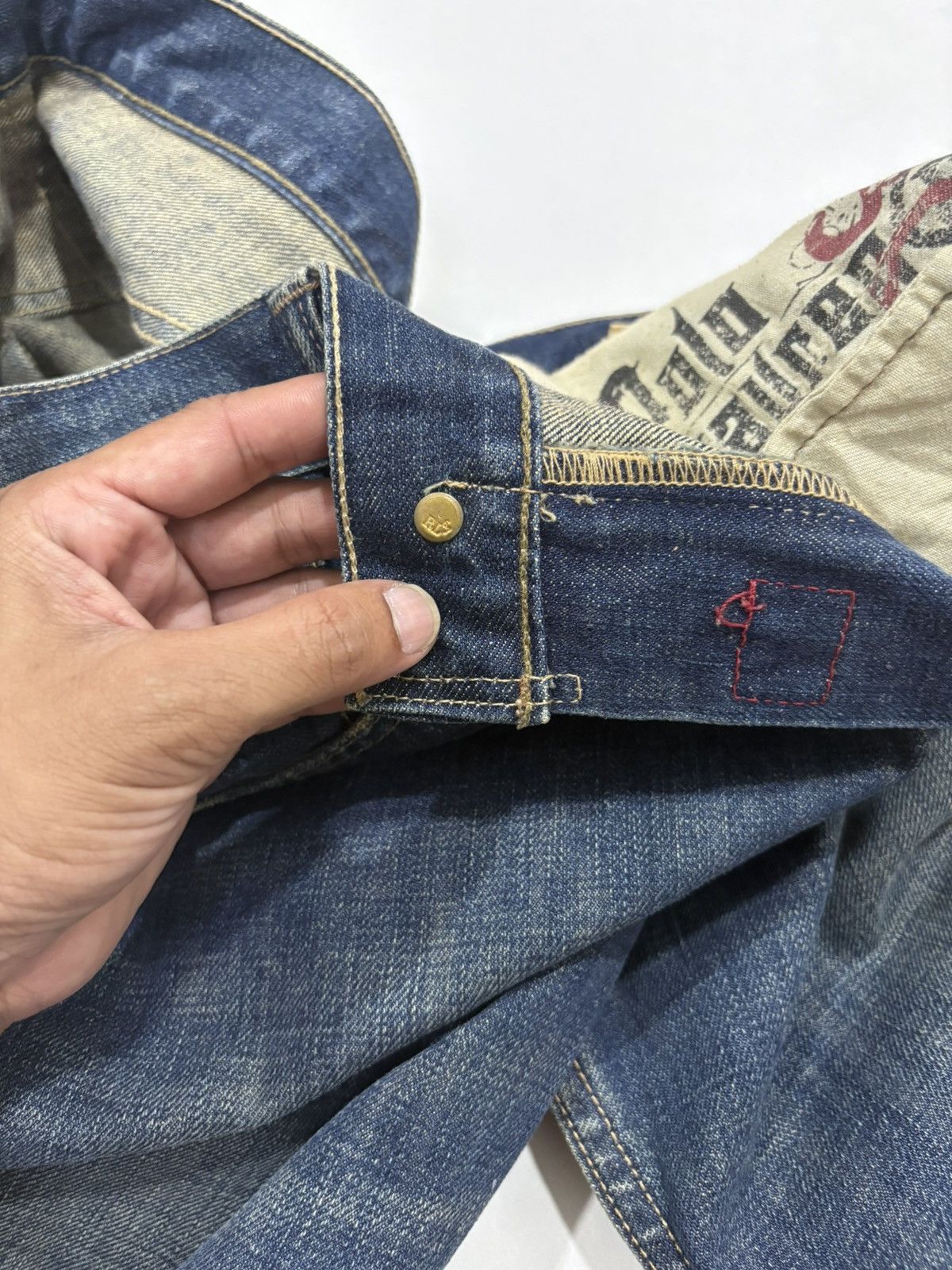 Polo Ralph Lauren crazy vintage y2k polo ralph lauren baggy jeans Size US 31 - 10 Thumbnail
