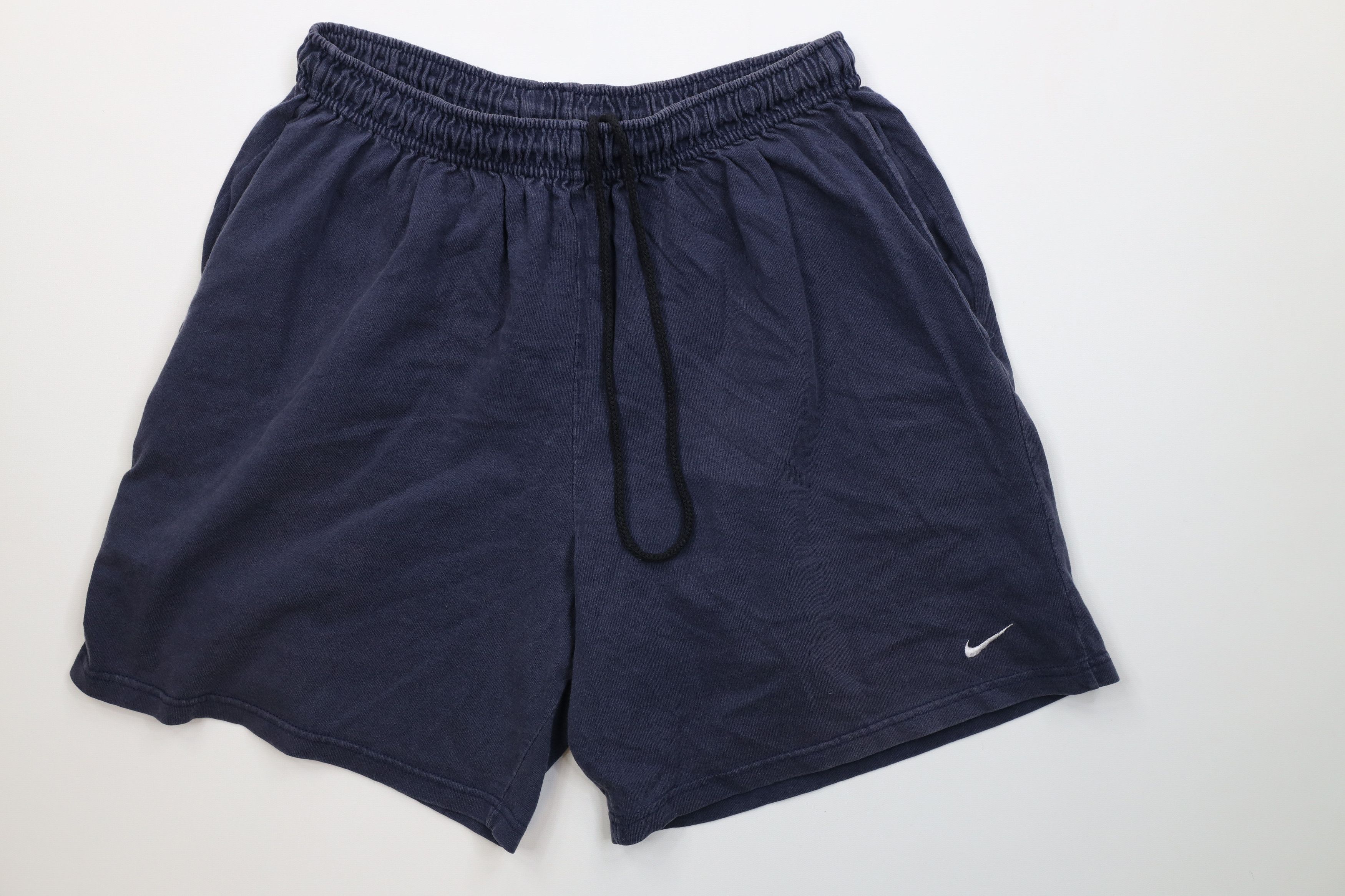 Nike Vintage 90s Y2K Nike Scott Mini Swoosh Above Knee Shorts USA Size US 34 / EU 50 - 1 Thumbnail