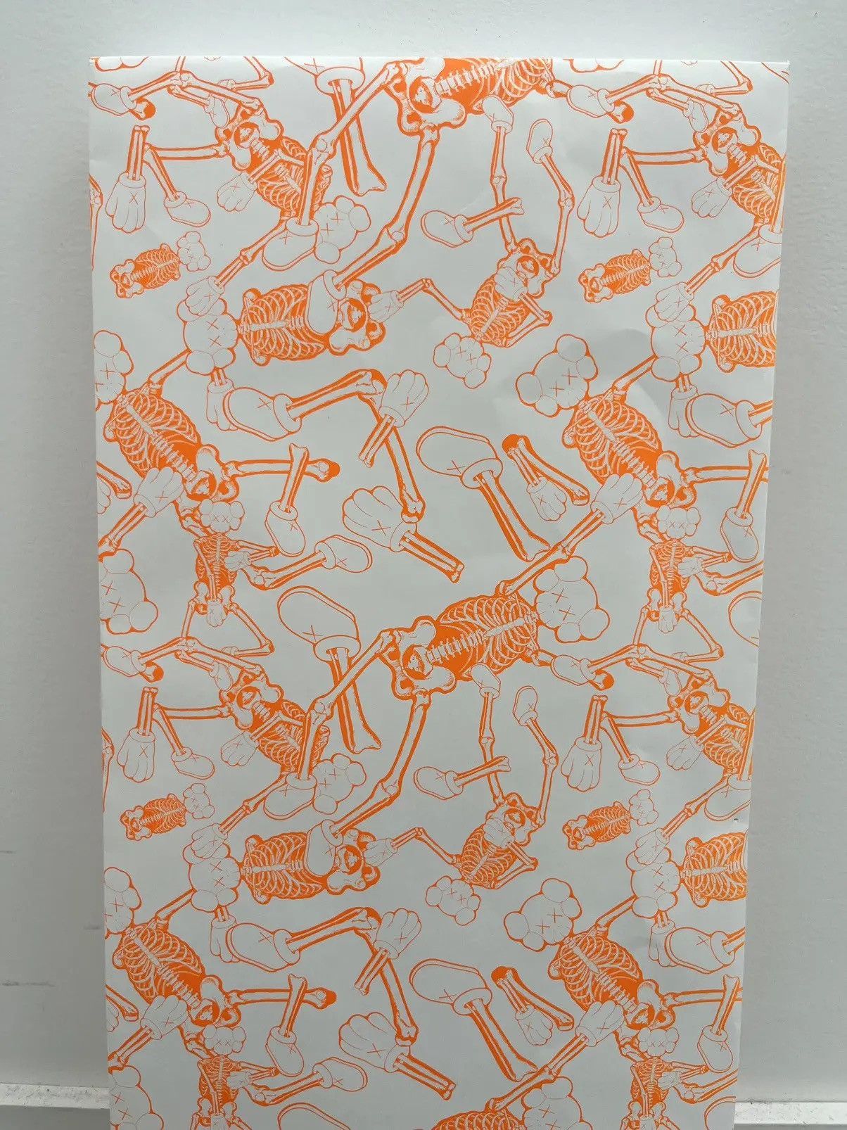 Kaws KAWS Skeleton Board Cut Out Ornament Orange Size ONE SIZE - 3 Thumbnail