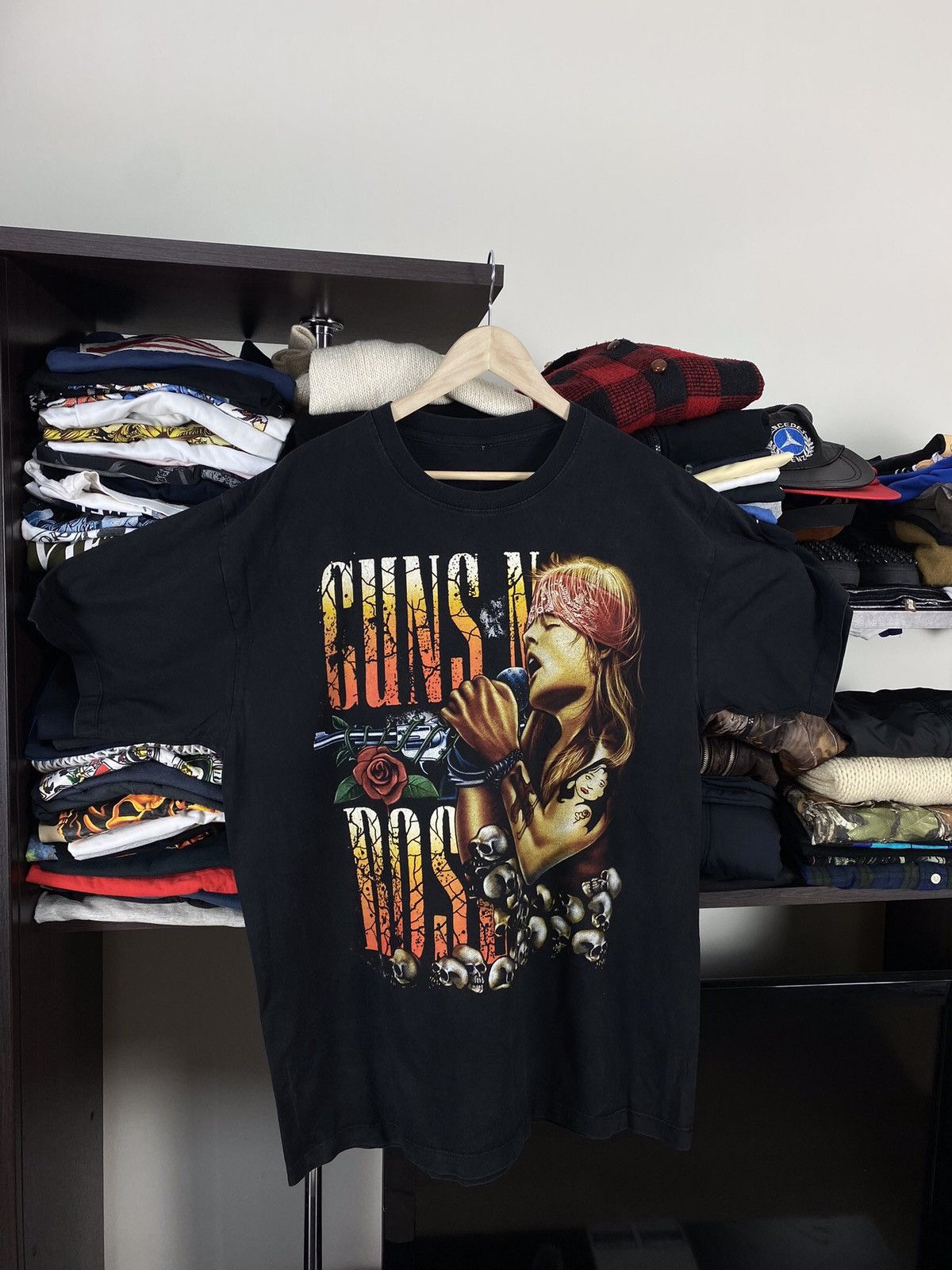 Band Tees × Guns N' Roses × Vintage Rare Vintage Guns N Roses Appetite For Destruction Tee Size US XL / EU 56 / 4 - 1 Thumbnail