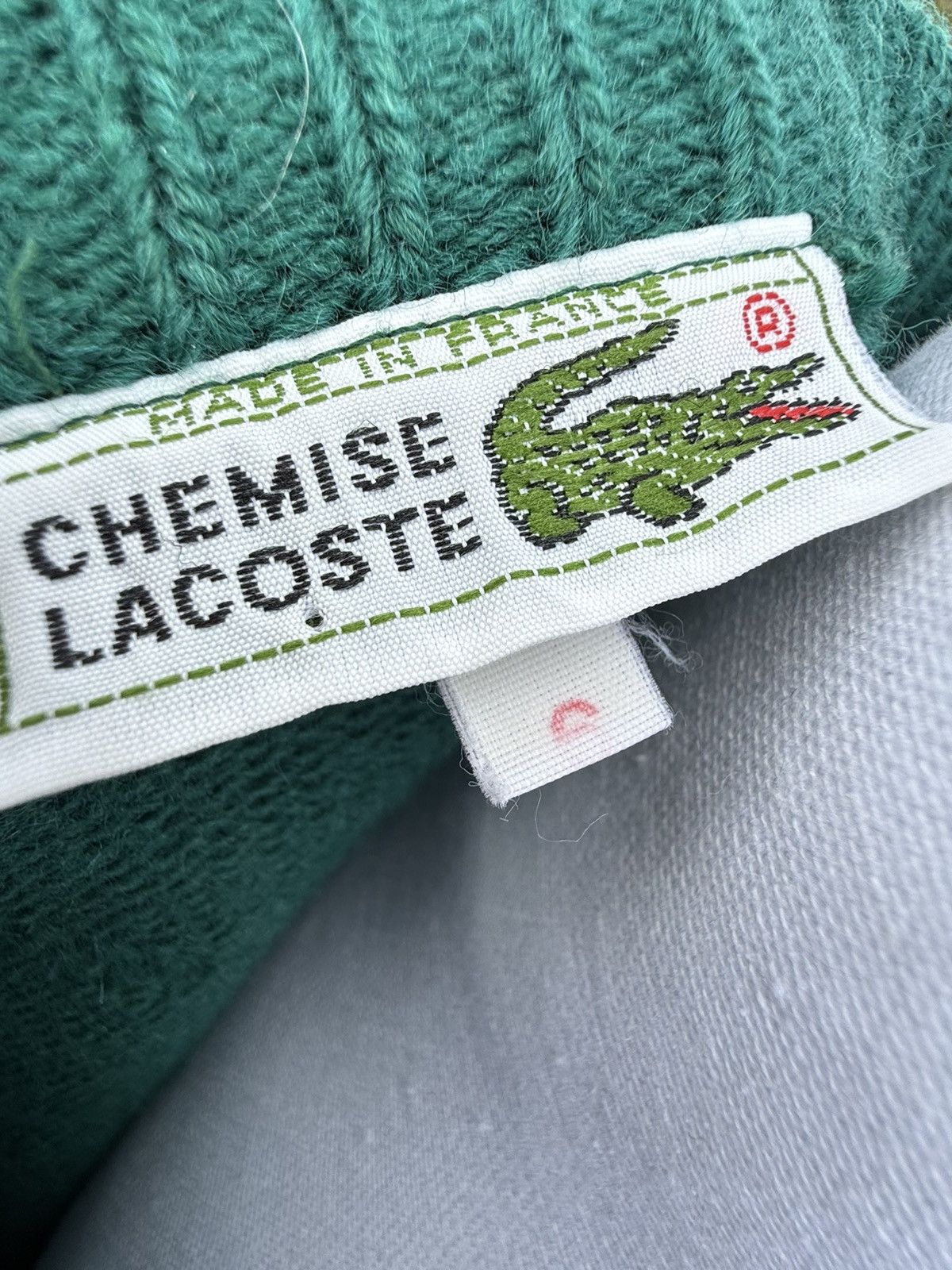 Lacoste Lacoste Oversized Wool Sweater - Made in France Size L / US 10 / IT 46 - 7 Thumbnail