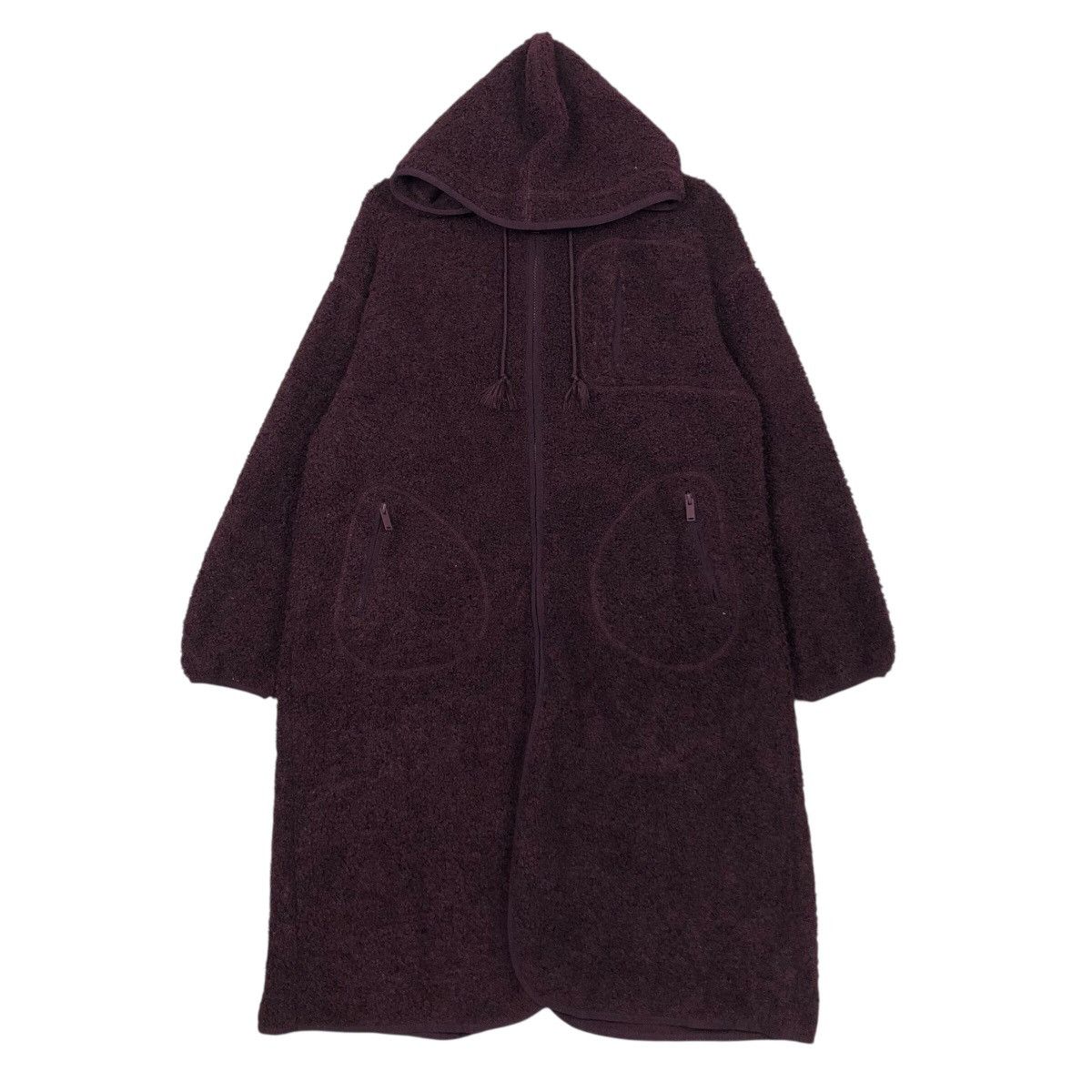 Japanese Brand 📌Rich Dark Purple Long Jacket GU X Undercover Biker Style Size US S / EU 44-46 / 1 - 2 Thumbnail
