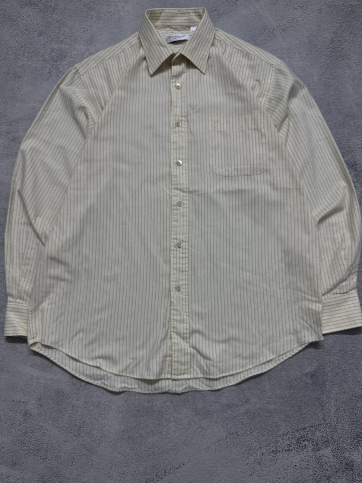Yves Saint Laurent Vintage Yves Saint Laurent YSL Shirt Luxury Size US L / EU 52-54 / 3 - 6 Thumbnail