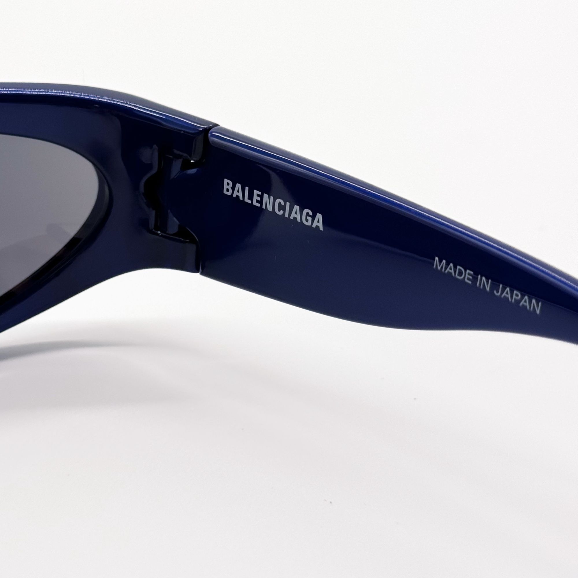 Balenciaga NEW BALENCIAGA BB0157S 009 SUNGLASSES BLUE UNISEX EYEWEAR BA Size ONE SIZE - 9 Thumbnail