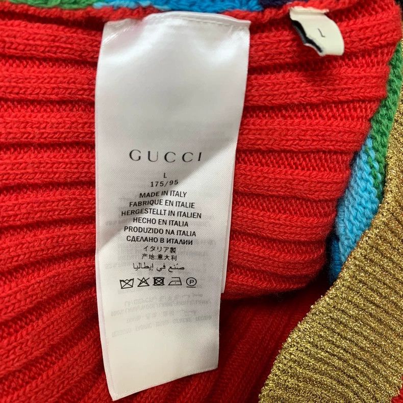Gucci Gucci Tiger head knitted sweater 2504-Nextarrow Size US L / EU 52-54 / 3 - 7 Thumbnail