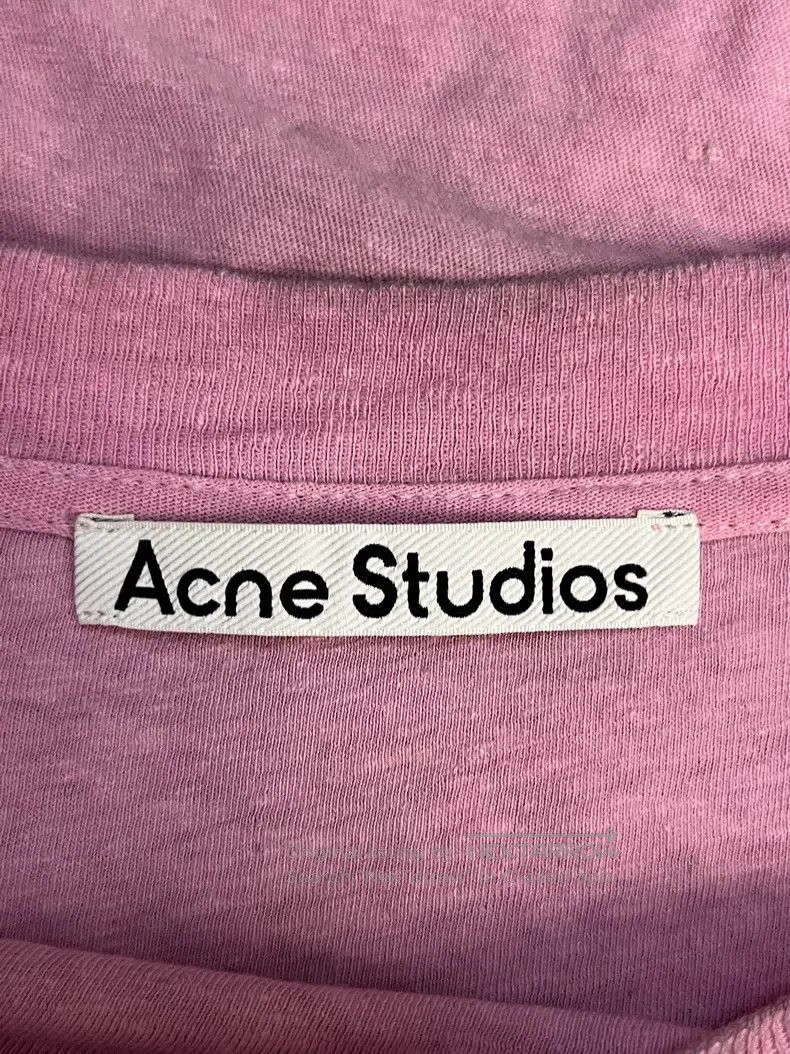 Acne Studios Acne Studios 1996 Letter Print Vintage Long Sleeve T-Shirt Size US L / EU 52-54 / 3 - 3 Thumbnail