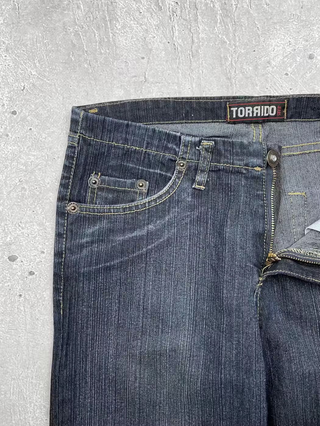 Japanese Brand × Vintage Vintage Flare Jeans Size US 28 / EU 44 - 5 Thumbnail
