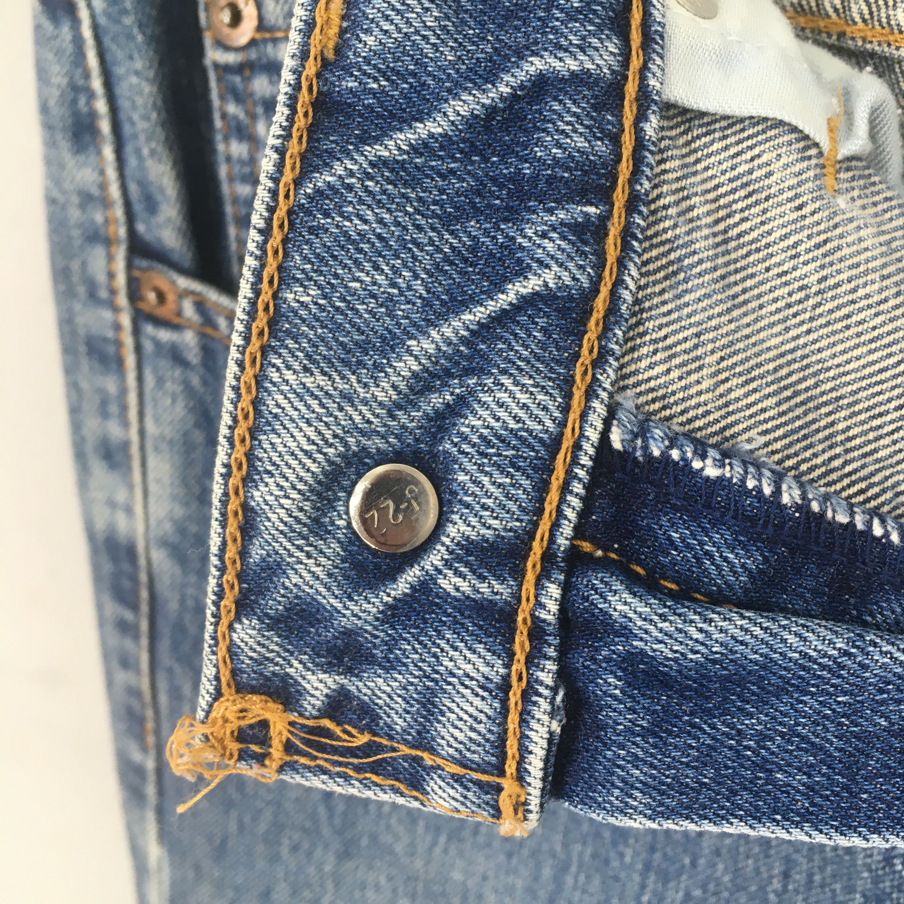 Levi's Size 30x33 Vintage 90s Levi's 512 Stonewash Blue Jeans S1978 Size US 30 / EU 46 - 7 Thumbnail