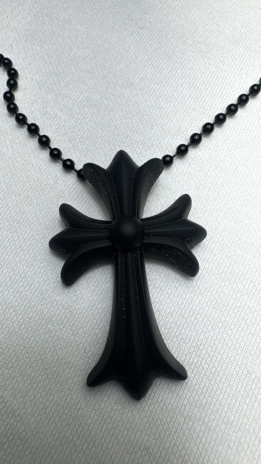 Chrome Hearts CHROME HEARTS SILICONE CROSS CHAIN Size ONE SIZE - 3 Thumbnail