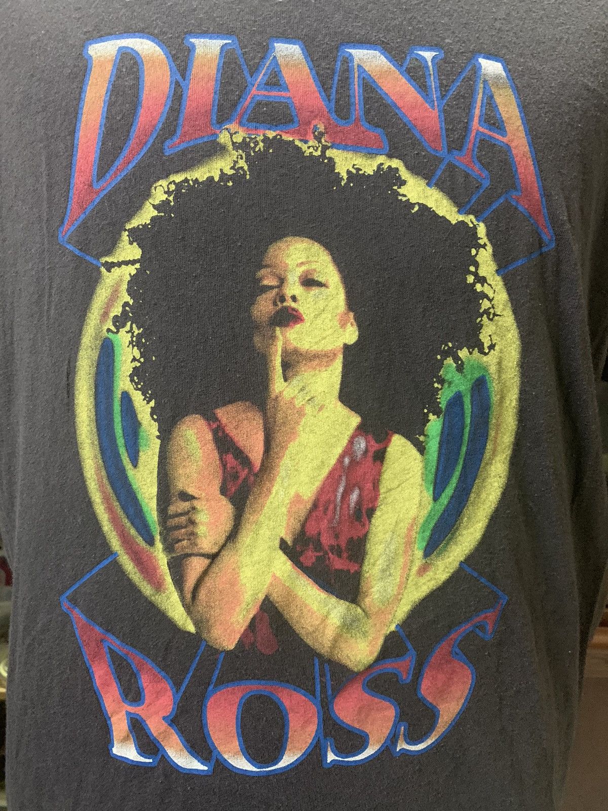 Band Tees Diana Ross Size XXL / US 16-18 / IT 52-54 - 2 Thumbnail
