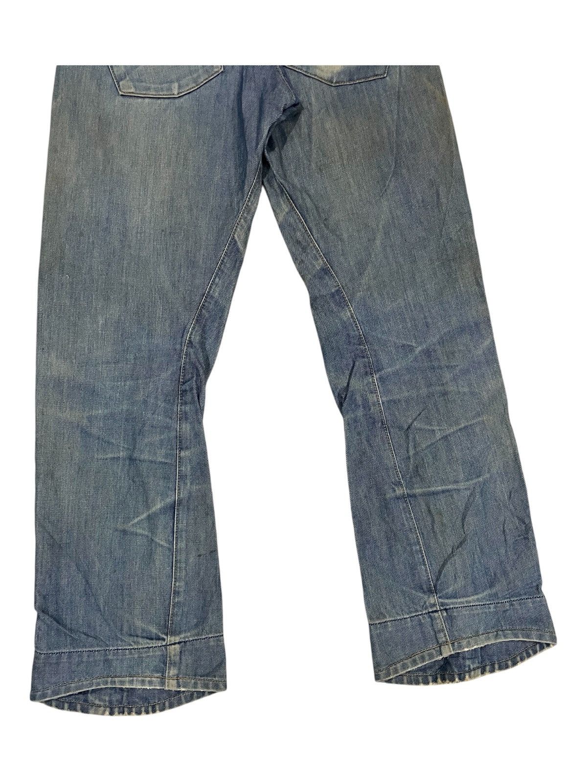 Hi Tec 2000s Levis Engineered Twist Leg Tech Wear Jeans Rusty Denim Size US 40 / EU 56 - 5 Thumbnail