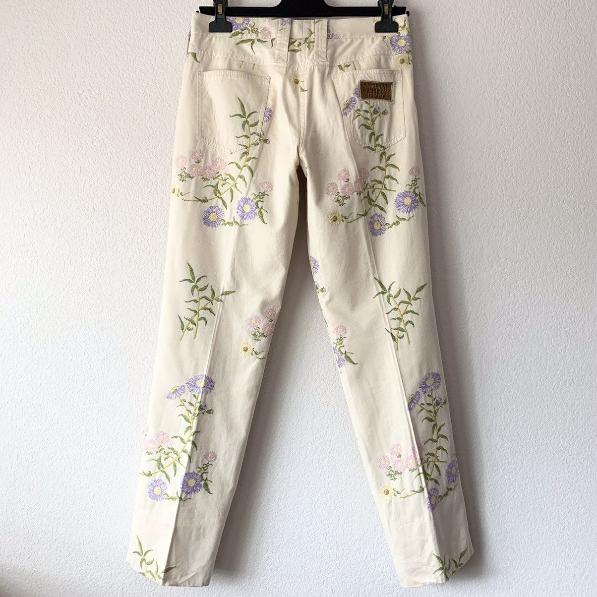Dolce & Gabbana Embroidered floral pants Size 30" / US 8 / IT 44 - 18 Thumbnail