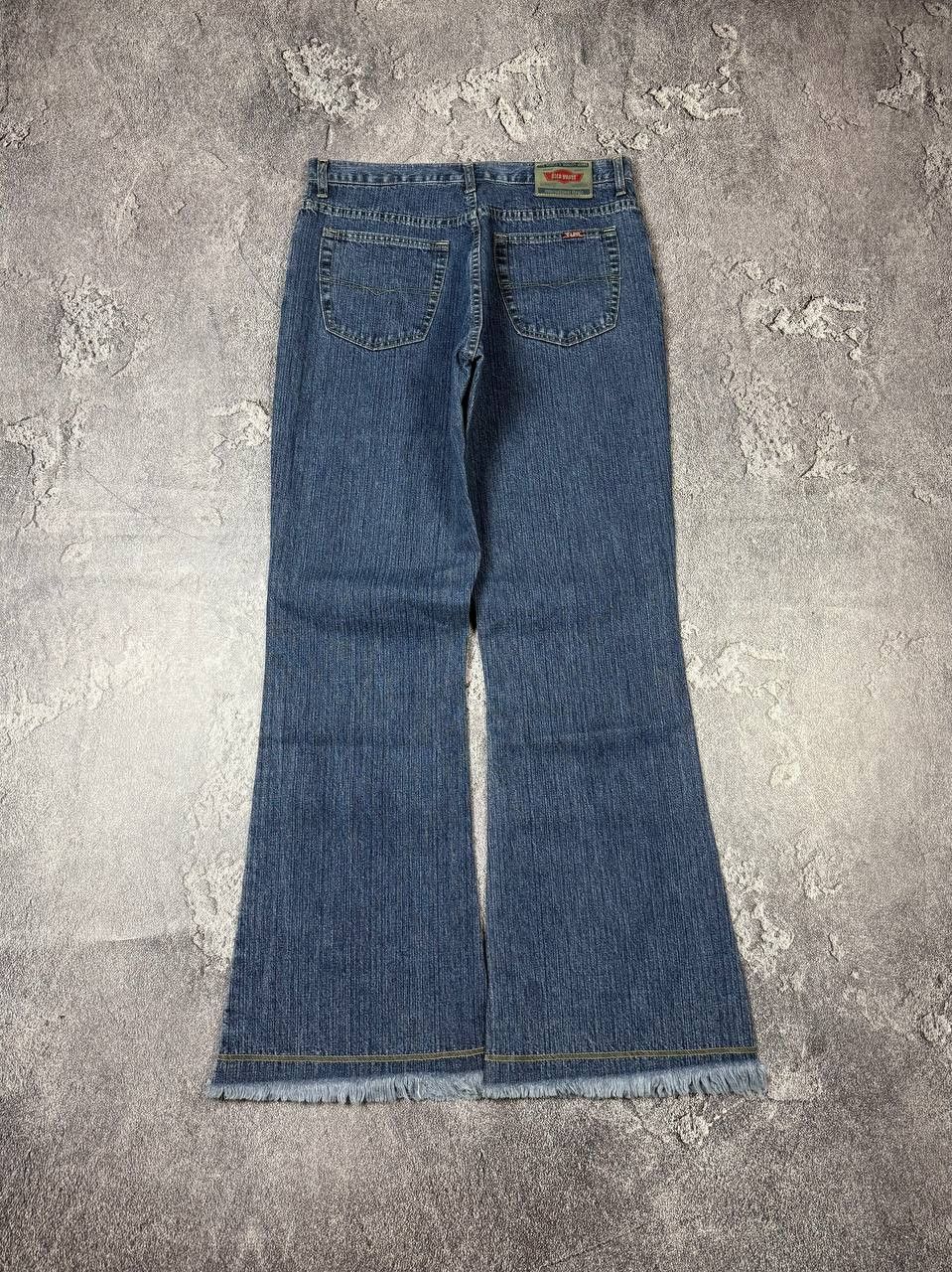 If Six Was Nine Y2K LGB Flared Bootcut Blue Denim 2000s Streetwear Size US 32 / EU 48 - 5 Thumbnail