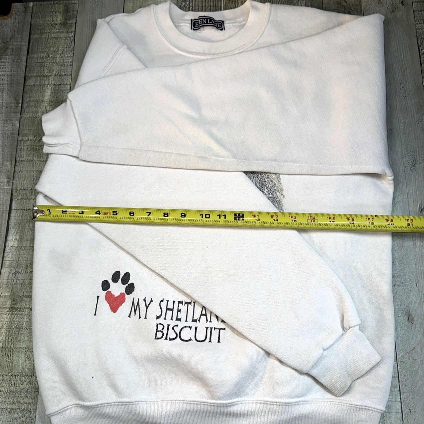 Vintage VINTAGE Shetland Sheepdog Dog Sweater White Women’s M Pullover Size M / US 6-8 / IT 42-44 - 4 Thumbnail