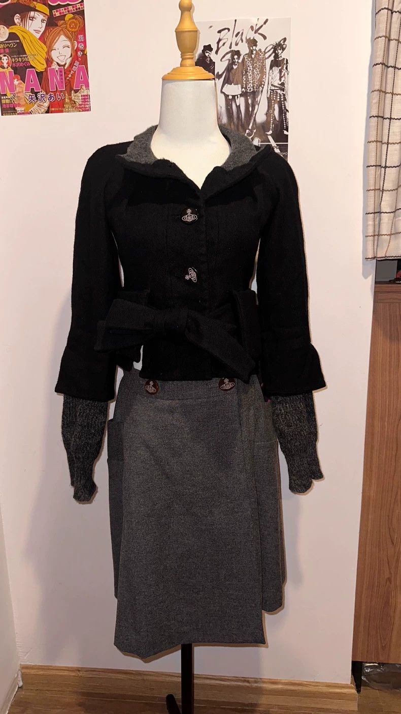 Vivienne Westwood Vivienne Westwood size3 Black and grey suit Size 26" / US 2 / IT 38 - 2 Thumbnail