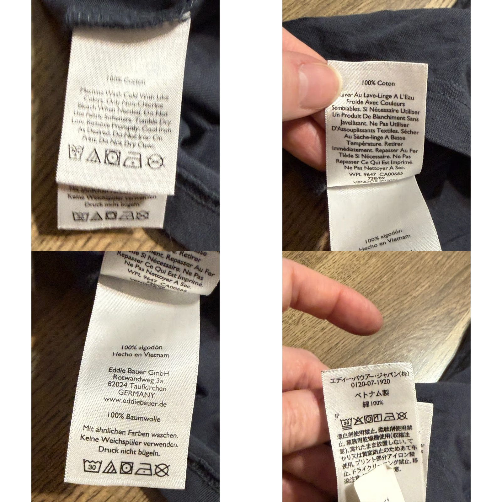 Eddie Bauer Eddie Bauer Shirts Men's 2XL Gray Short Sleeve Crew Neck Casual Shirt Size US XXL / EU 58 / 5 - 8 Thumbnail