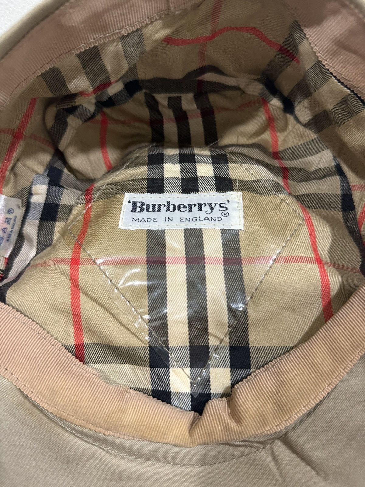Burberry VTG Burberrys Nova Checked Flat Hats Made In England Size ONE SIZE - 11 Thumbnail
