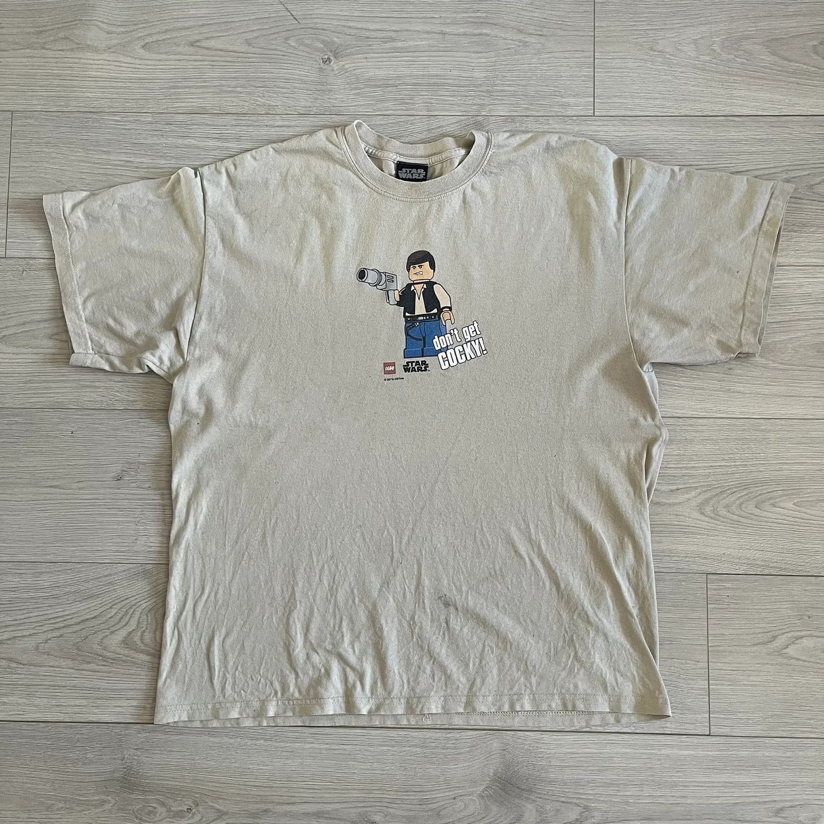 Star Wars lego star wars han solo 2007 vintage tee Size US XL / EU 56 / 4 - 1 Thumbnail