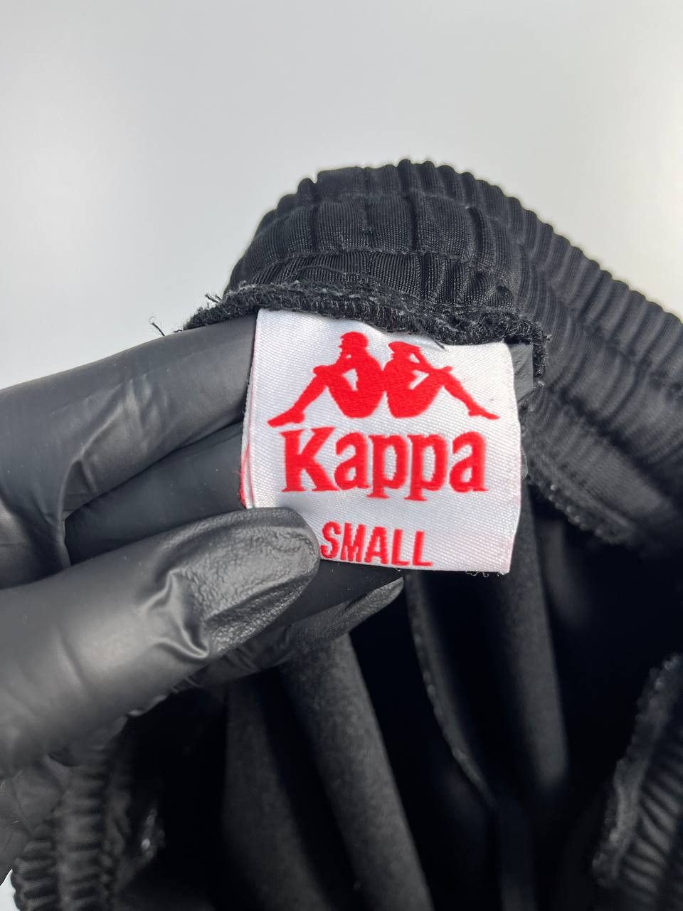 Kappa Kappa Track Pants Black Vintage Style Logo Tape Size S Size US 36 / EU 52 - 4 Thumbnail