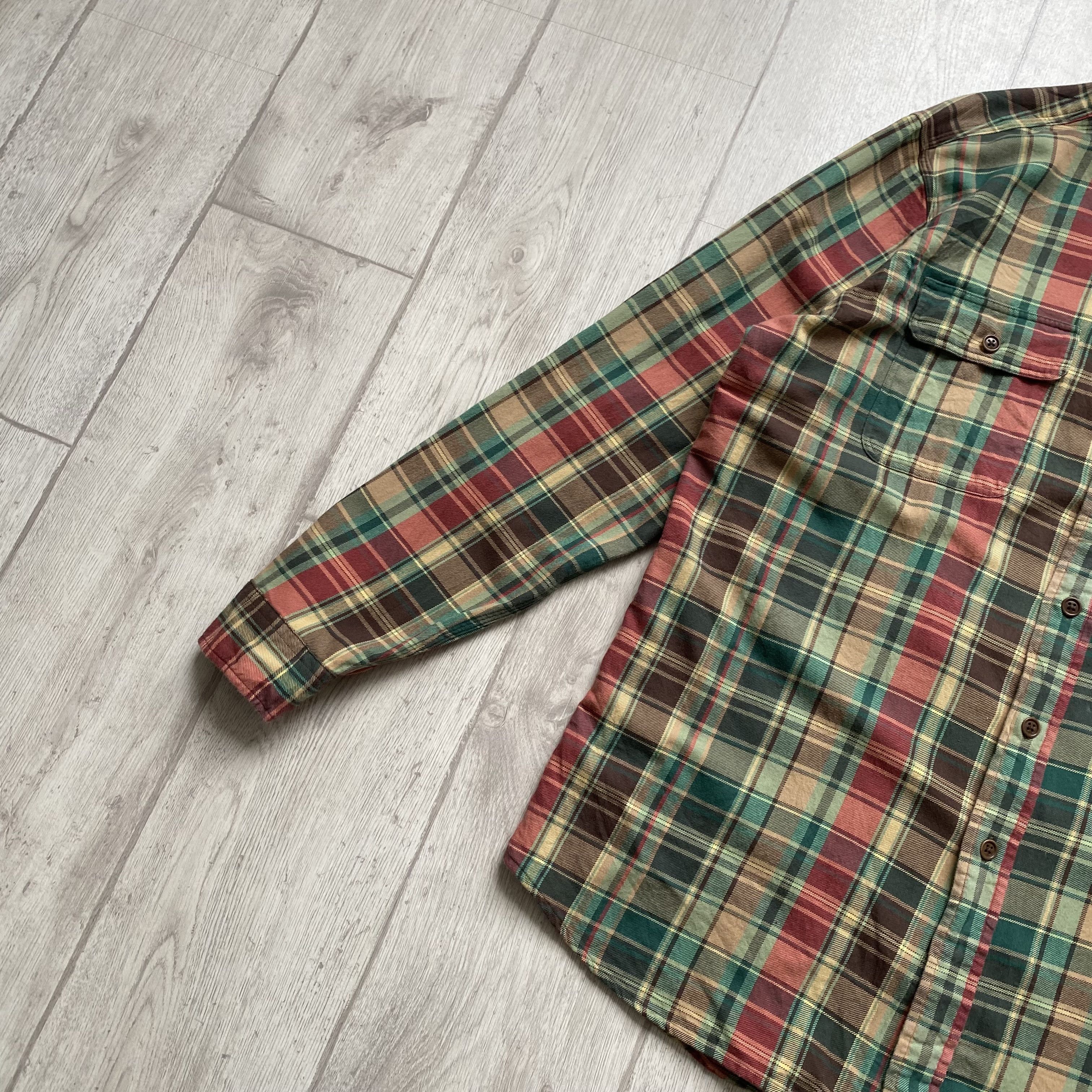 Polo Ralph Lauren Vintage Polo Ralph Lauren flannel shirt Travis Scott style Size US L / EU 52-54 / 3 - 7 Thumbnail