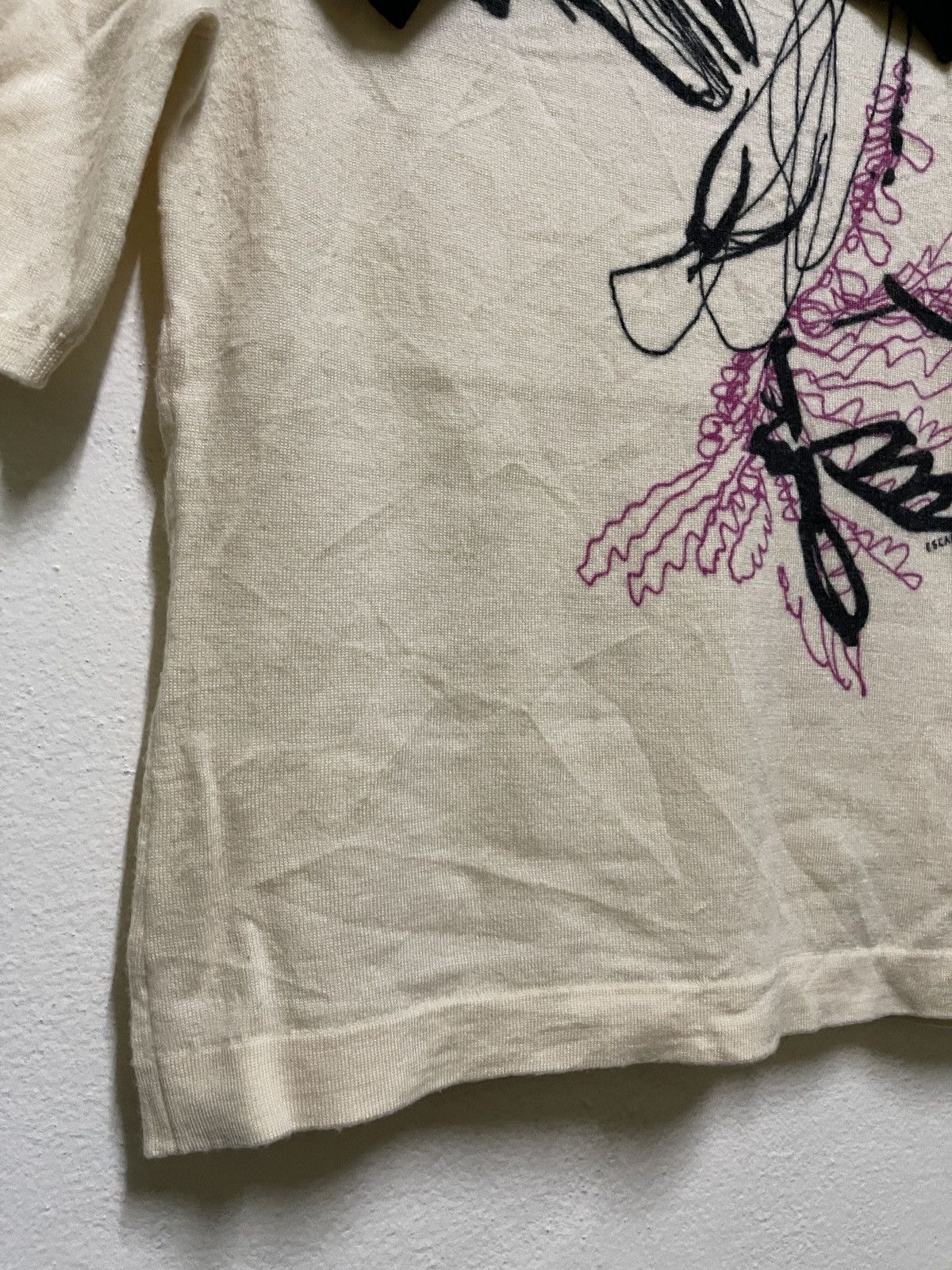 Escada Escada Wool T Shirt Size XS / US 0-2 / IT 36-38 - 3 Thumbnail