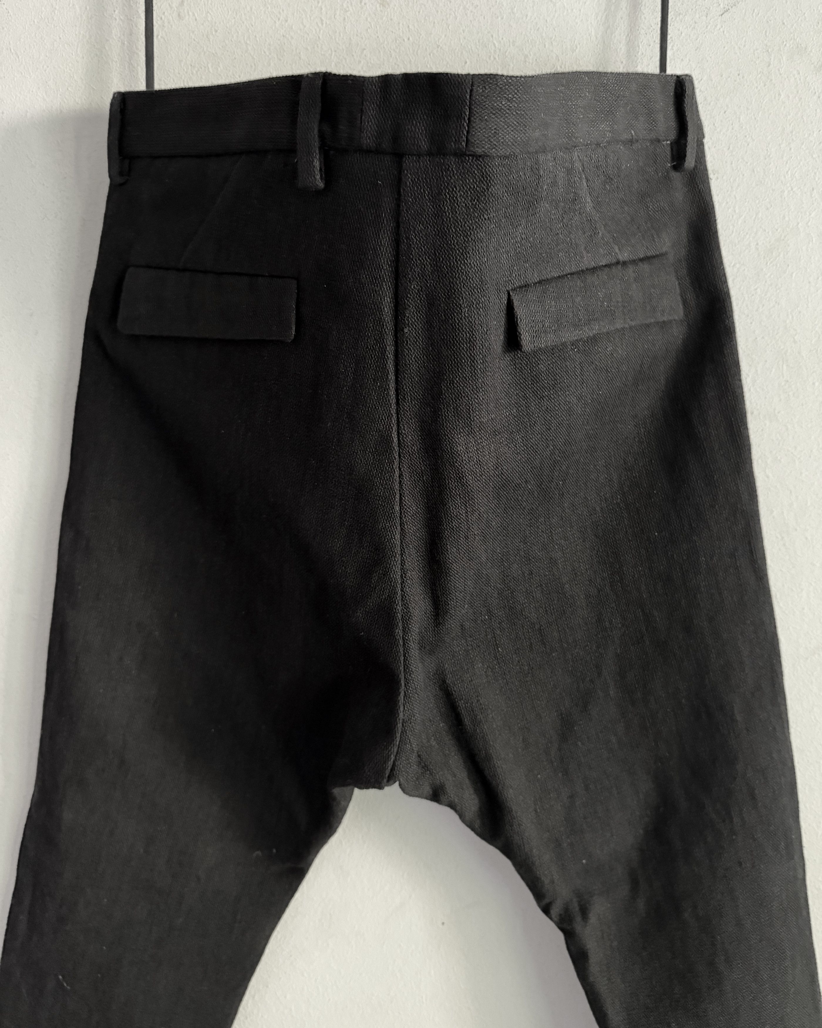 Deepti DEEPTI Shale Low Crotch Membrane Trousers Size US 34 / EU 50 - 4 Thumbnail
